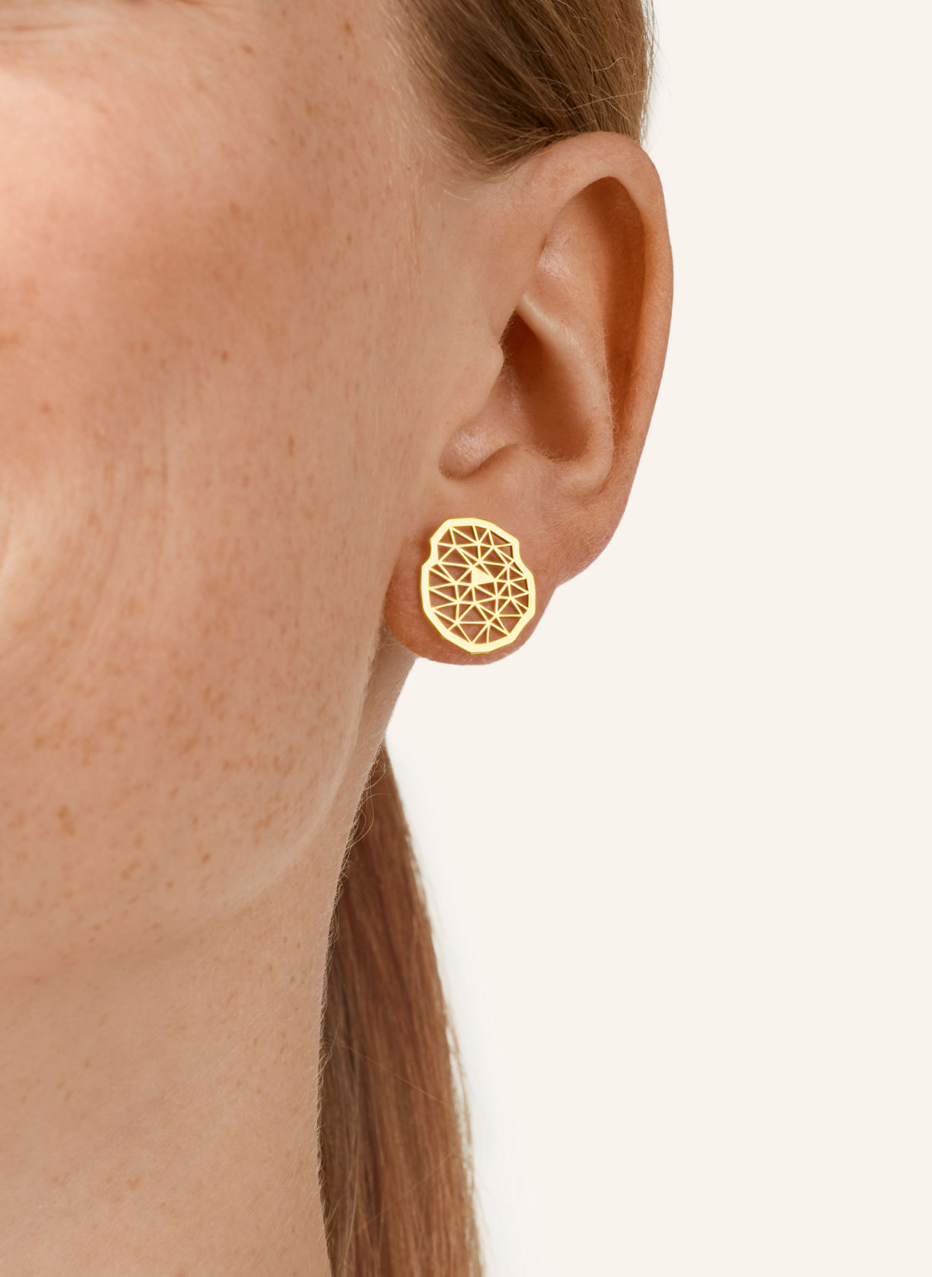 NIESSING Ohrstecker TOPIA VISION: GOLD