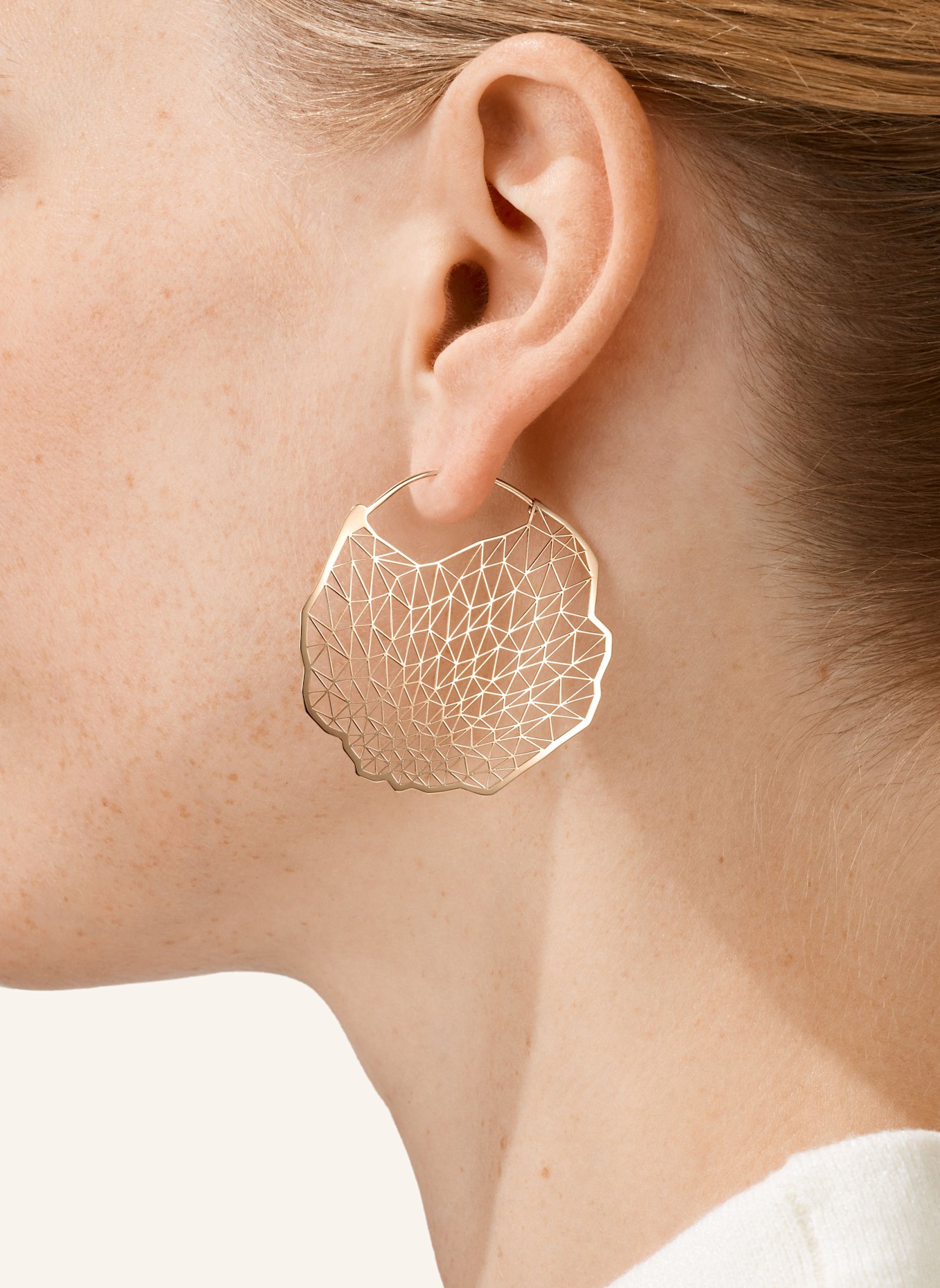 NIESSING Creolen TOPIA VISION: ROSÉGOLD