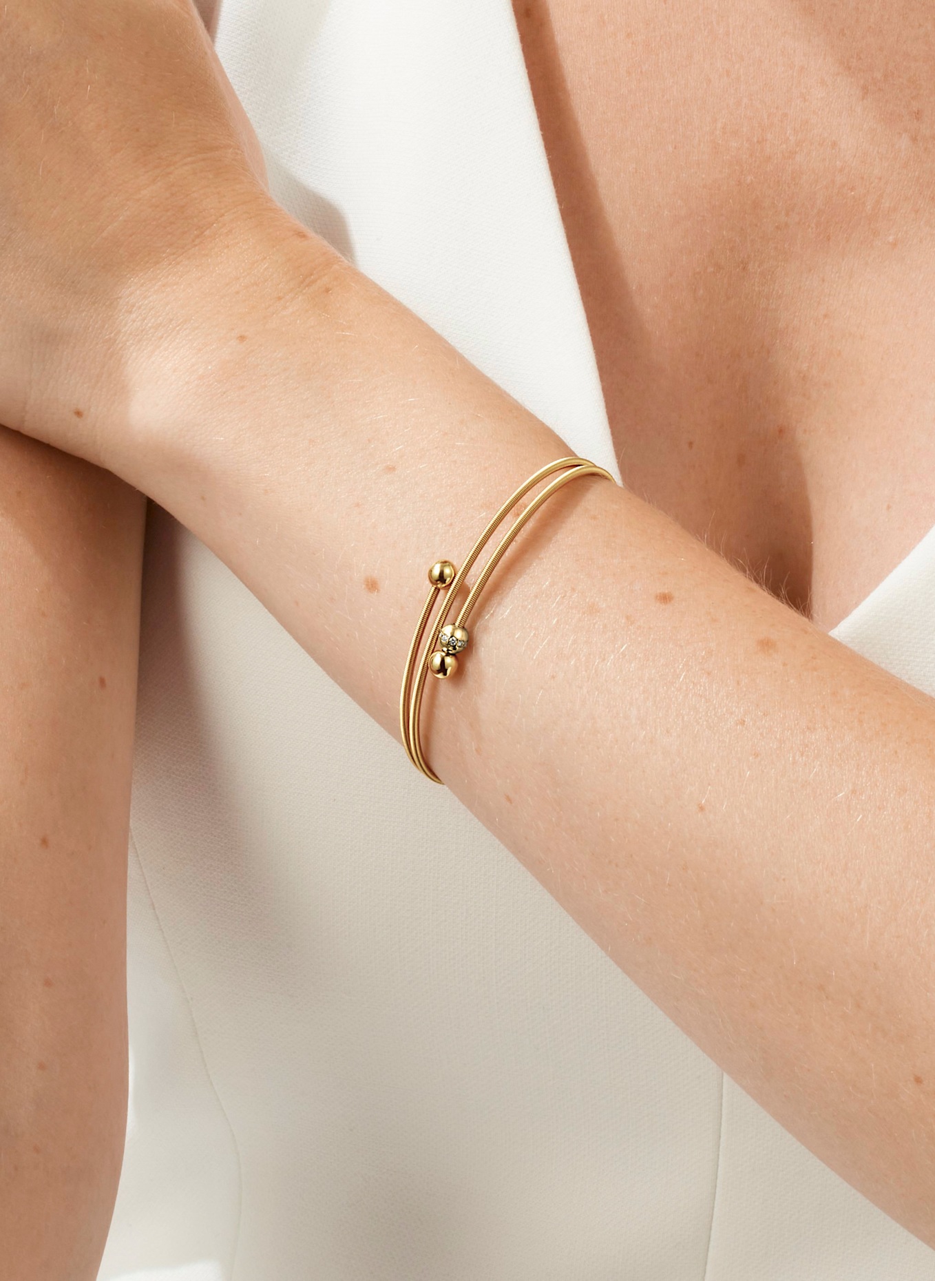 NIESSING Anhänger COLETTE C KUGEL Hold: GOLD