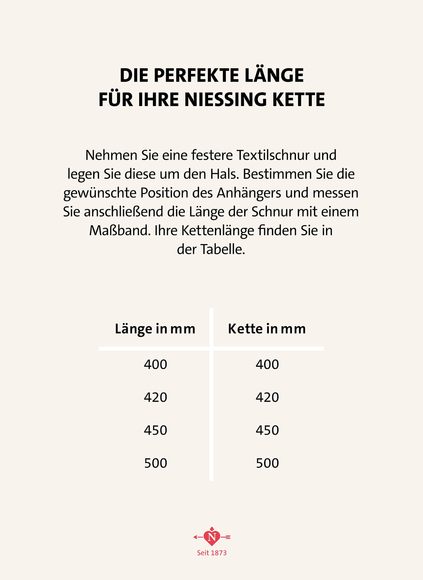 NIESSING Kette: GOLD