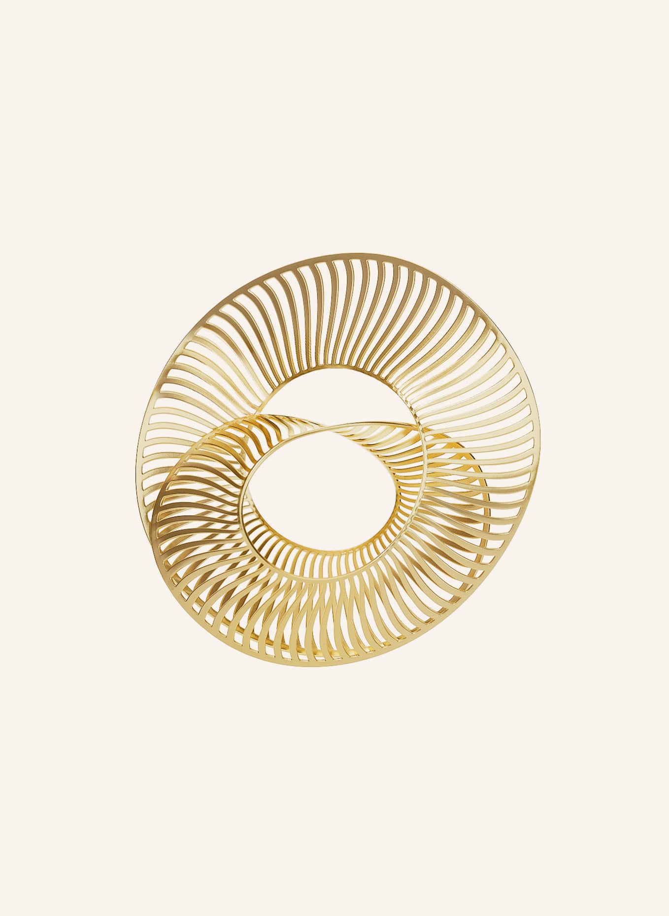 NIESSING Anhänger MIRAGE LOOP: GOLD