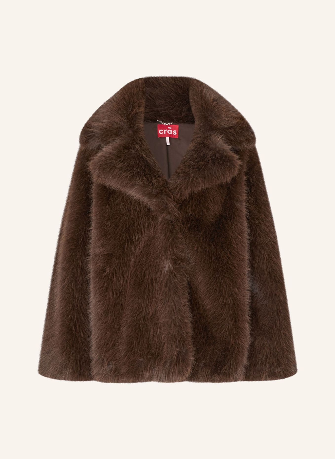 Cras Winterjacke LYLACRAS: BRAUN