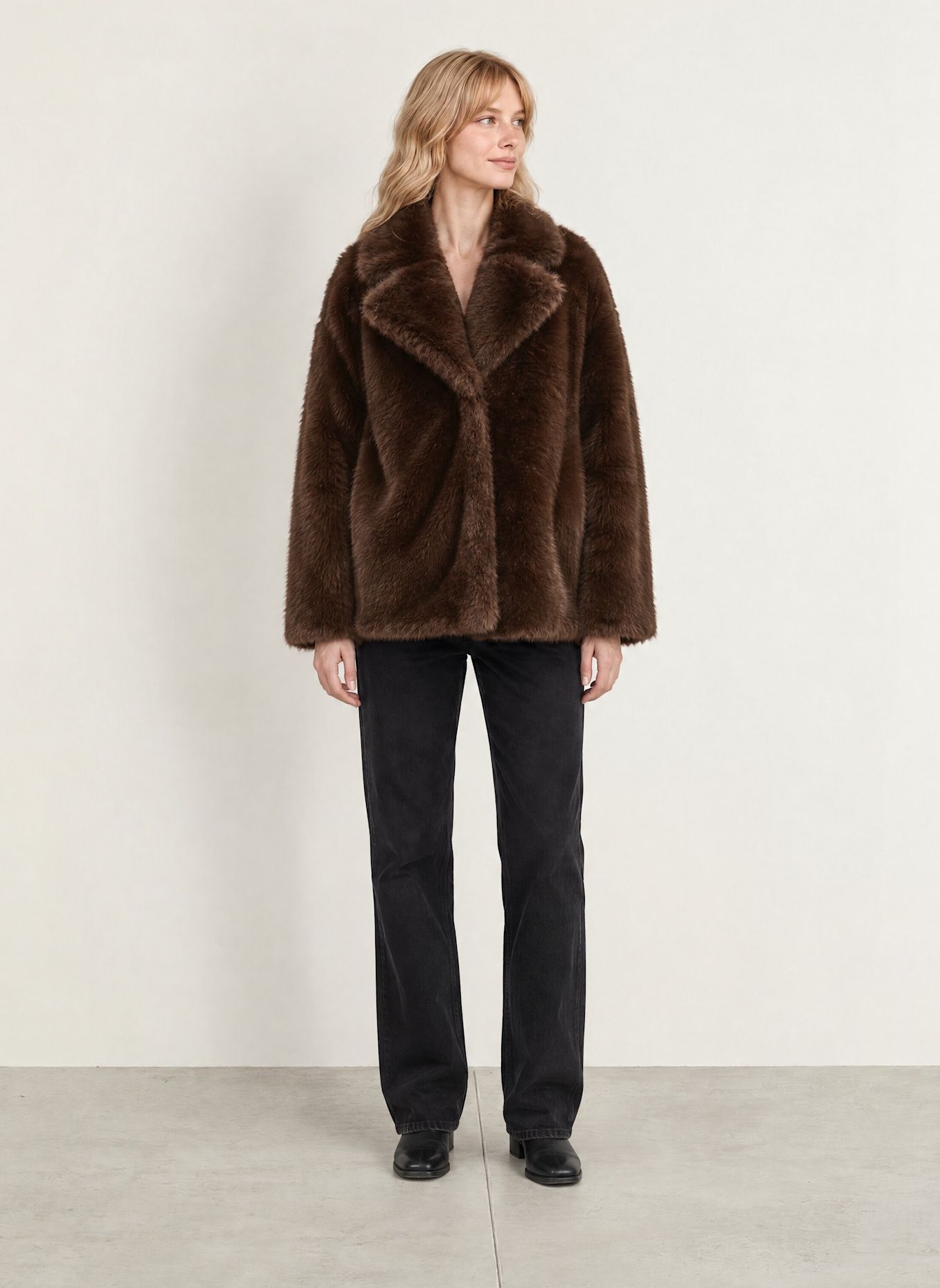 Cras Winterjacke LYLACRAS: BRAUN