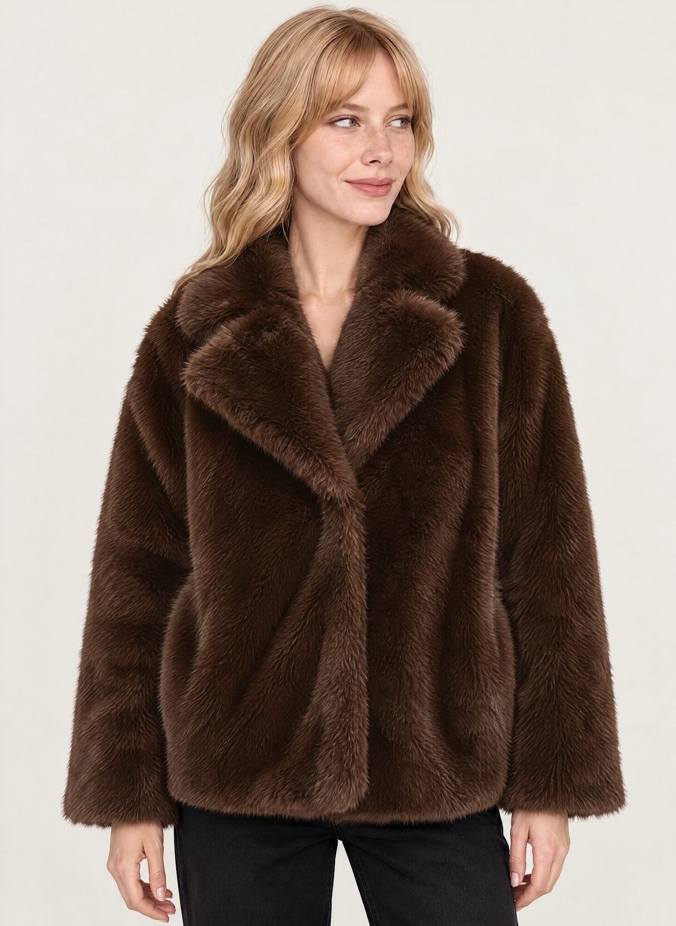 Cras Winterjacke LYLACRAS: BRAUN
