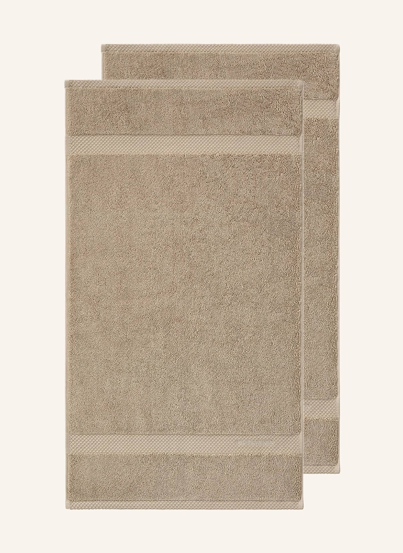 RALPH LAUREN HOME Gästetuch AVENUE: ECRU