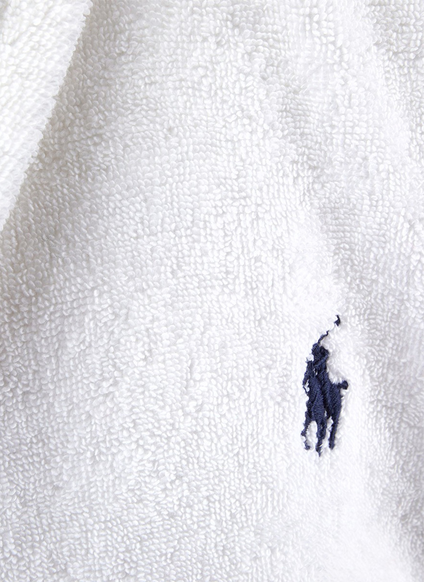 RALPH LAUREN HOME Bademantel POLOPLAYER: WEISS