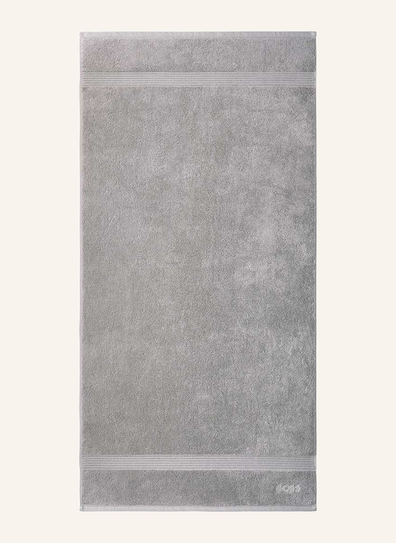BOSS Duschtuch LOFT: SILBER
