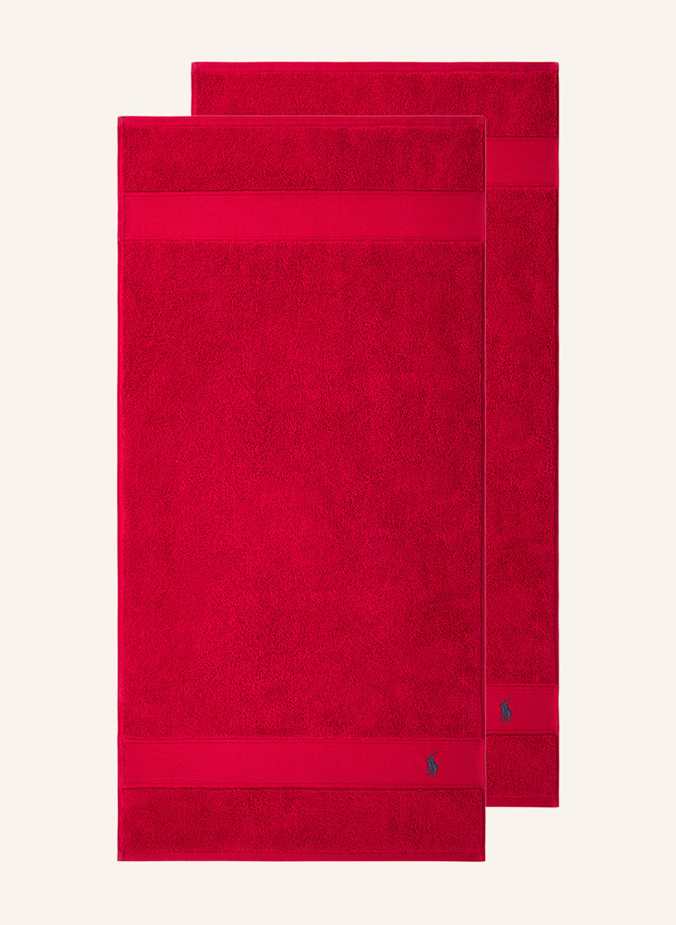 RALPH LAUREN HOME Handtuch POLOPLAYER: ROT
