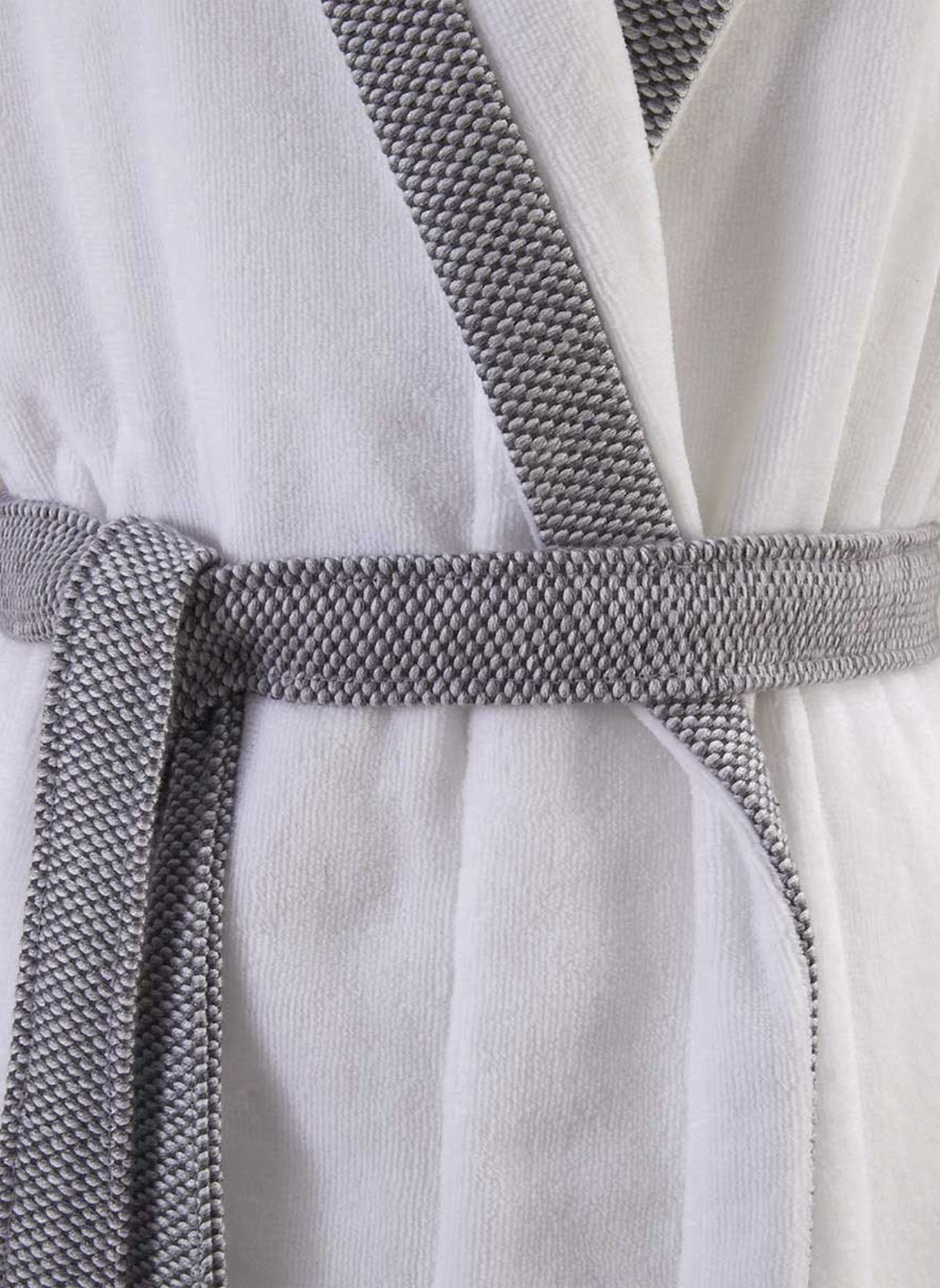 BOSS Bademantel LORD: WEISS