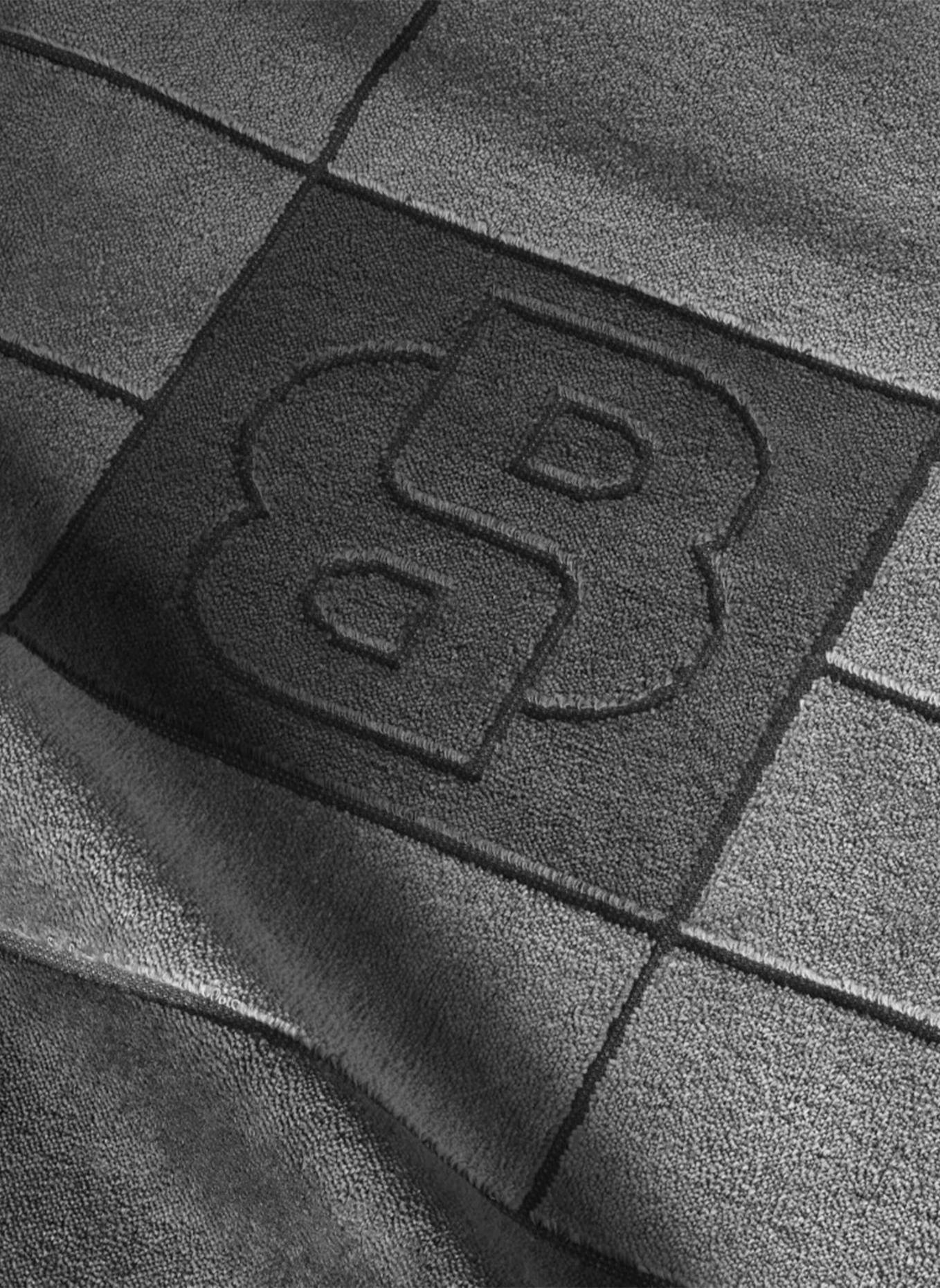 BOSS Handtuch DOUBLEB: DUNKELGRAU