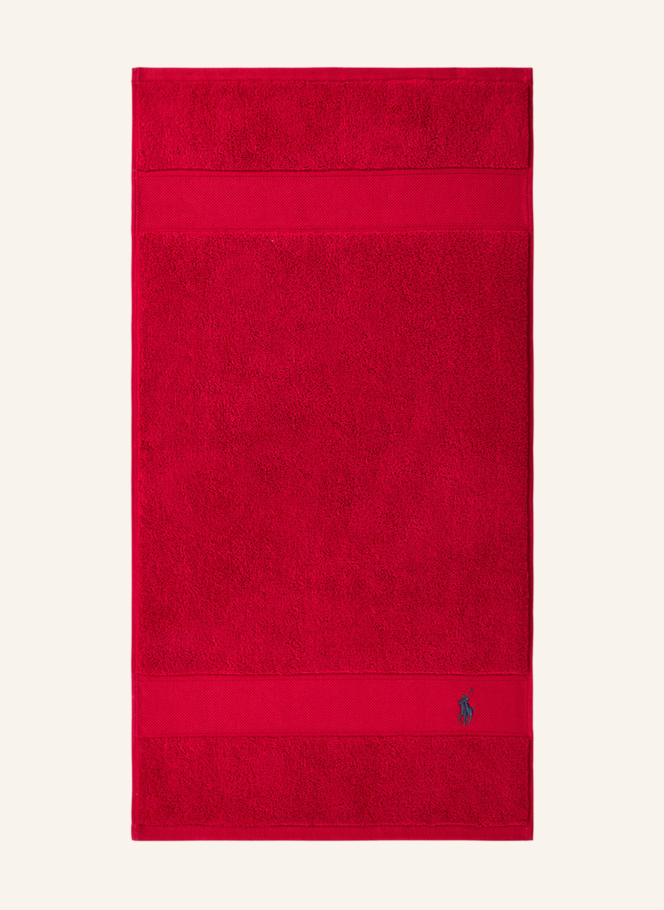 RALPH LAUREN HOME Gästetuch 2er Set POLOPLAYER: ROT