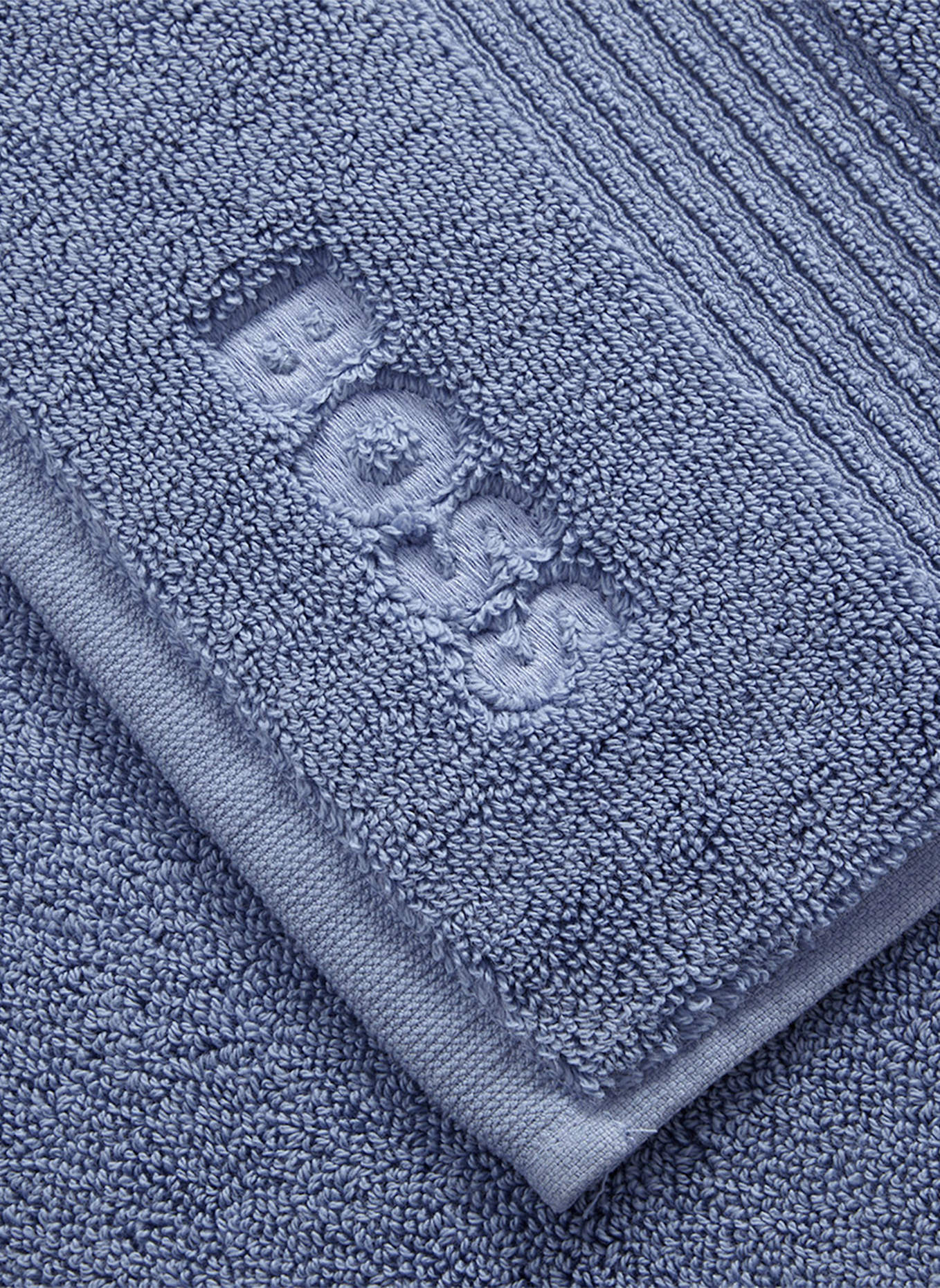 BOSS Badetuch LOFT: HELLBLAU