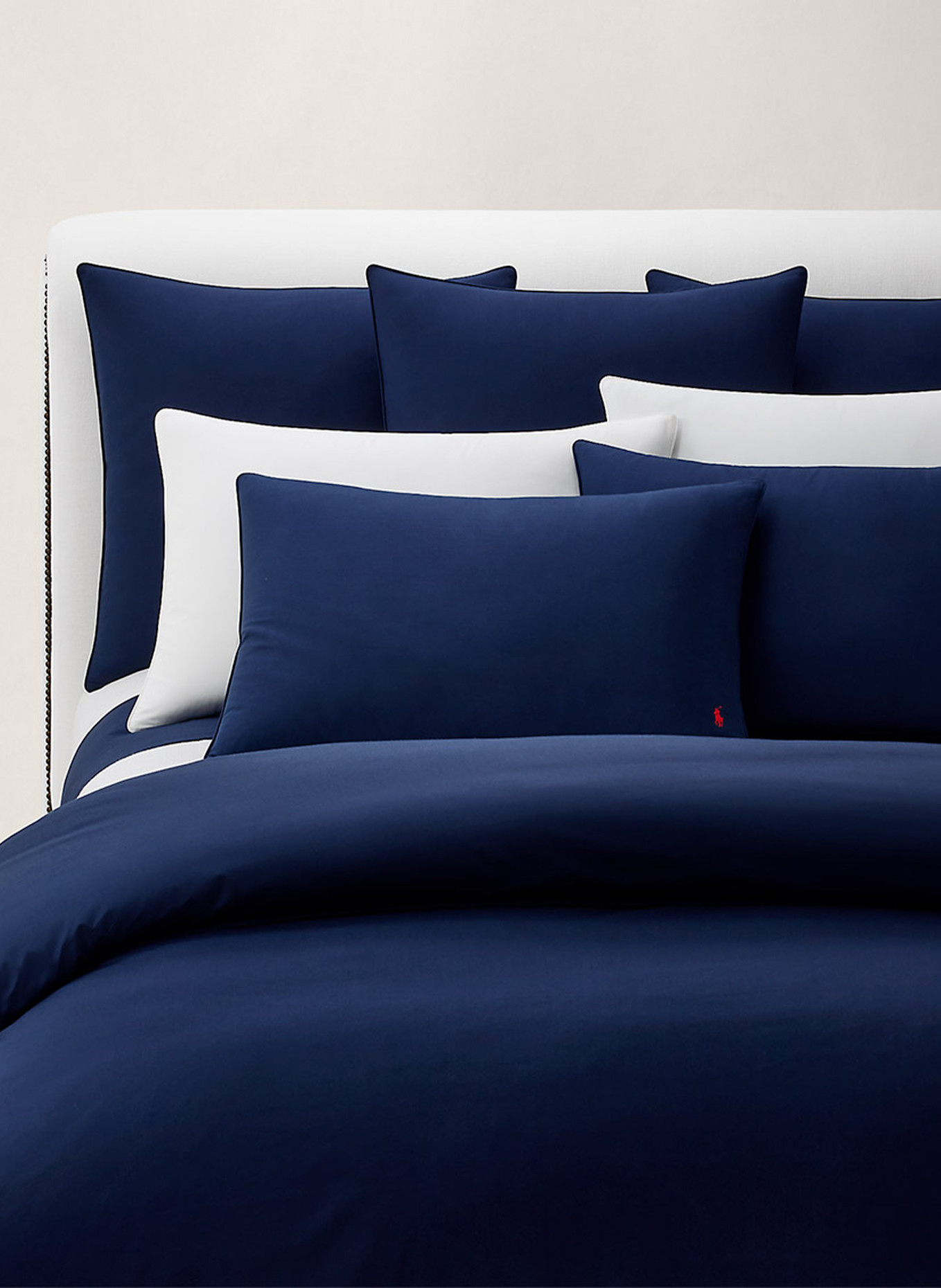 RALPH LAUREN HOME Bettwäsche Set RLPLAYER: DUNKELBLAU