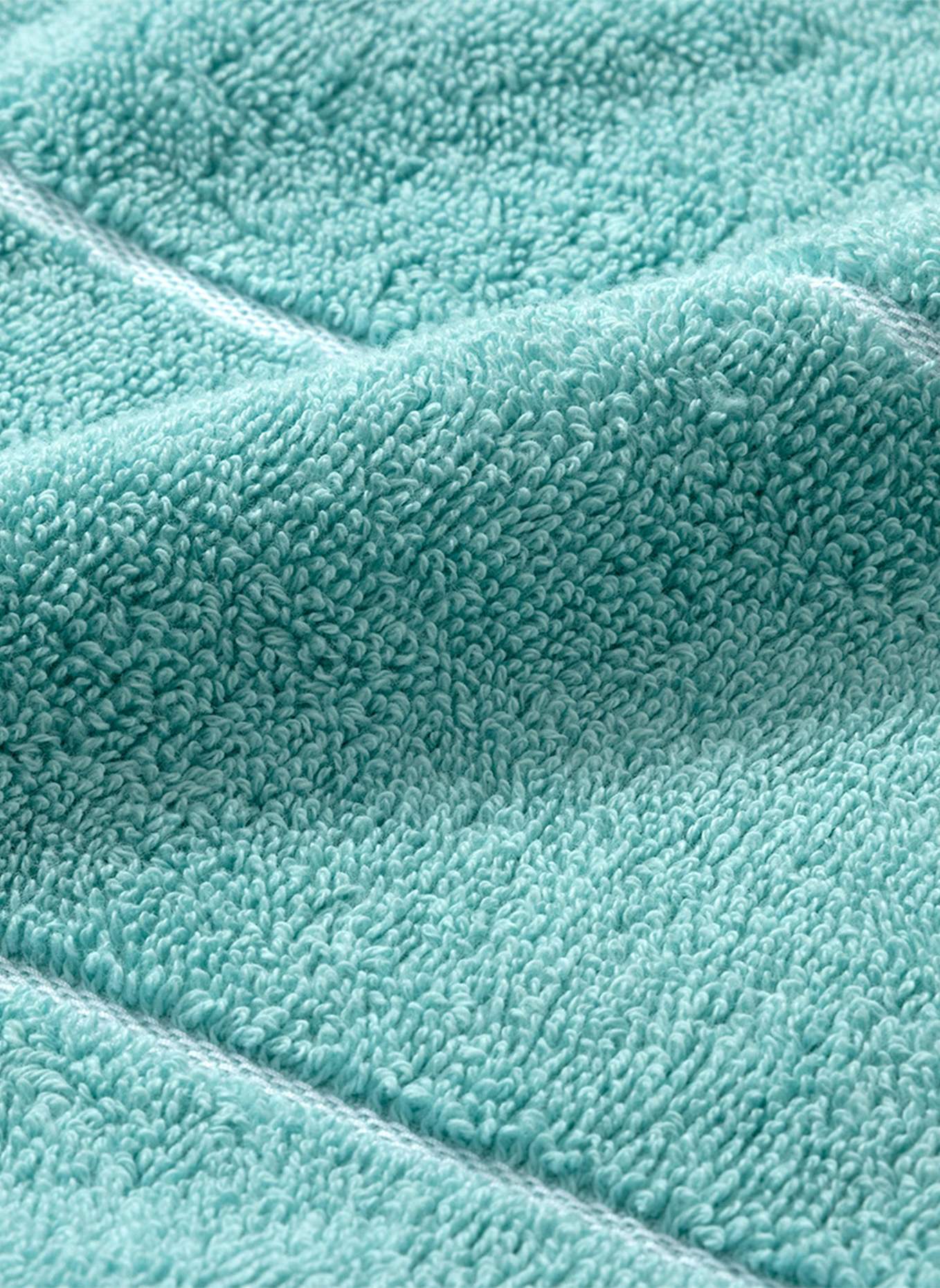 BOSS Waschhandschuh 4er Set PLAIN: TÜRKIS