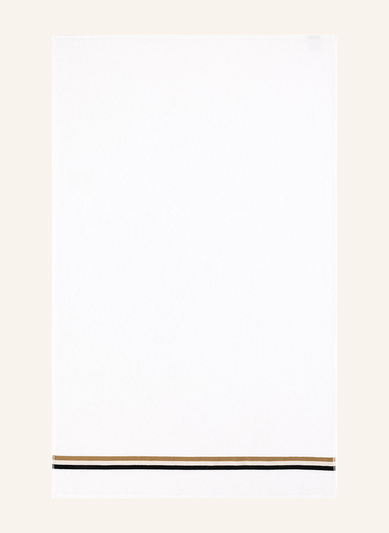 BOSS Badetuch BLINEA: WEISS