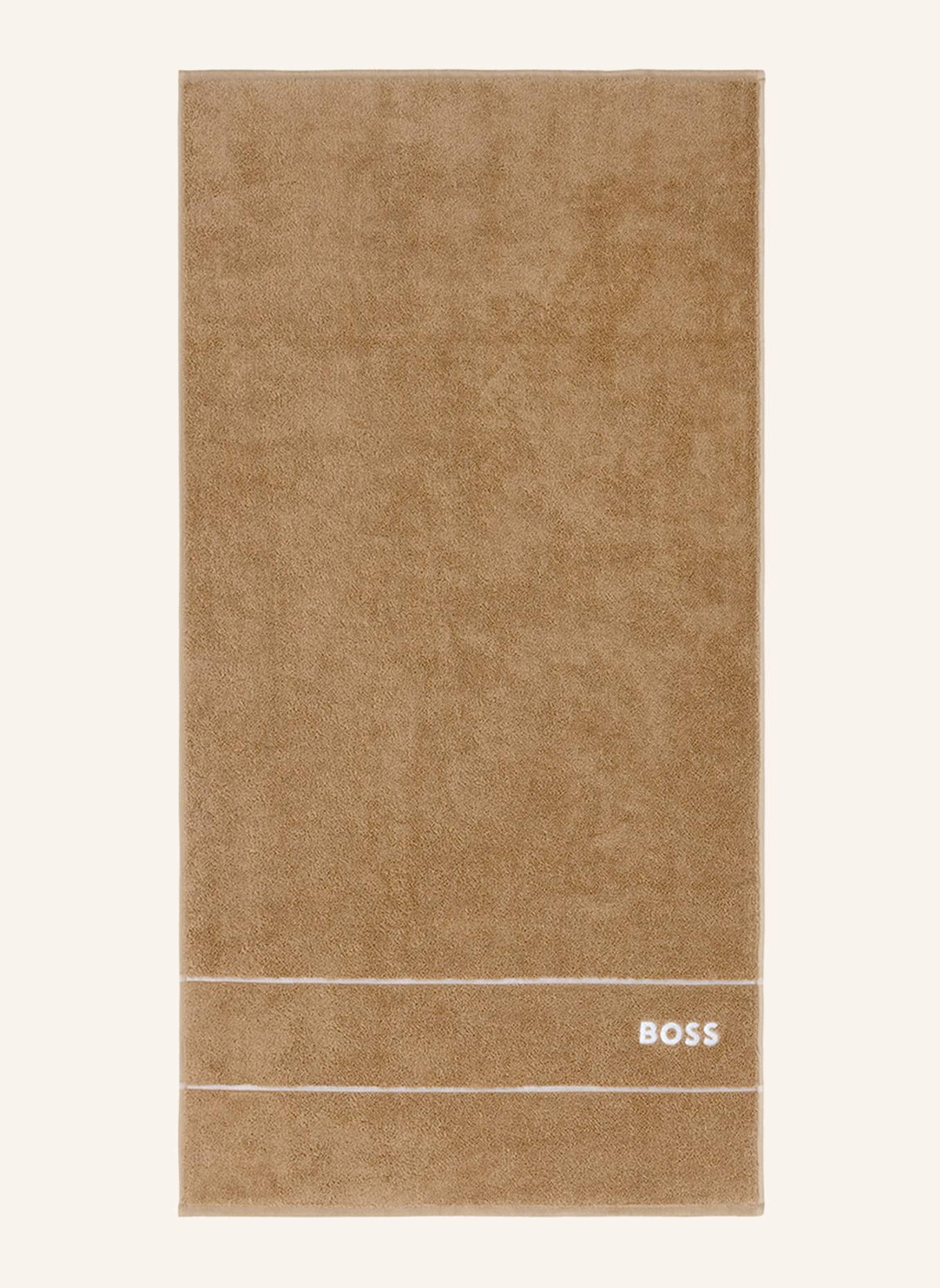 BOSS Handtuch 2er Set PLAIN: HELLBRAUN