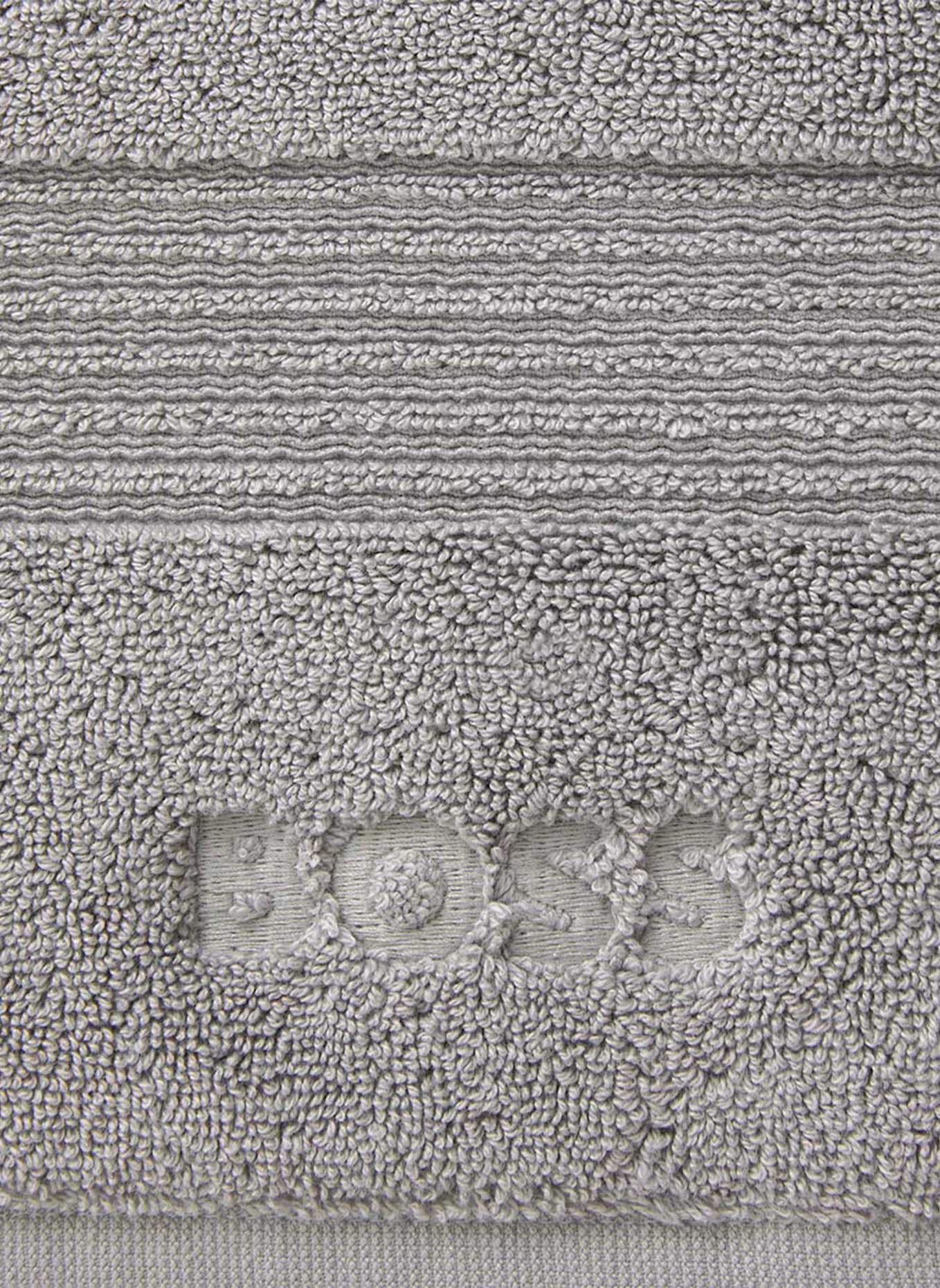 BOSS Duschtuch LOFT: SILBER