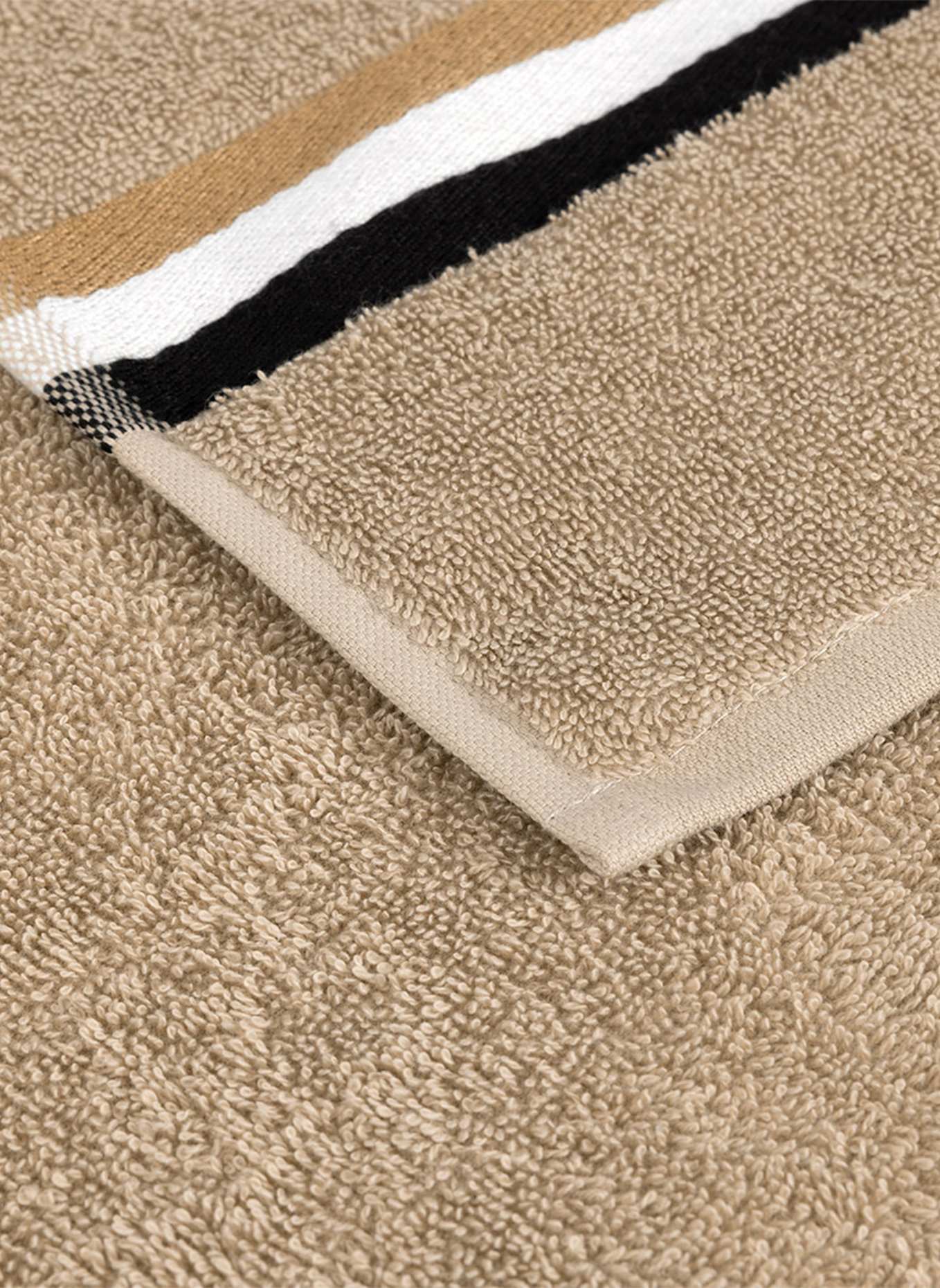 BOSS Badetuch BLINEA: BEIGE
