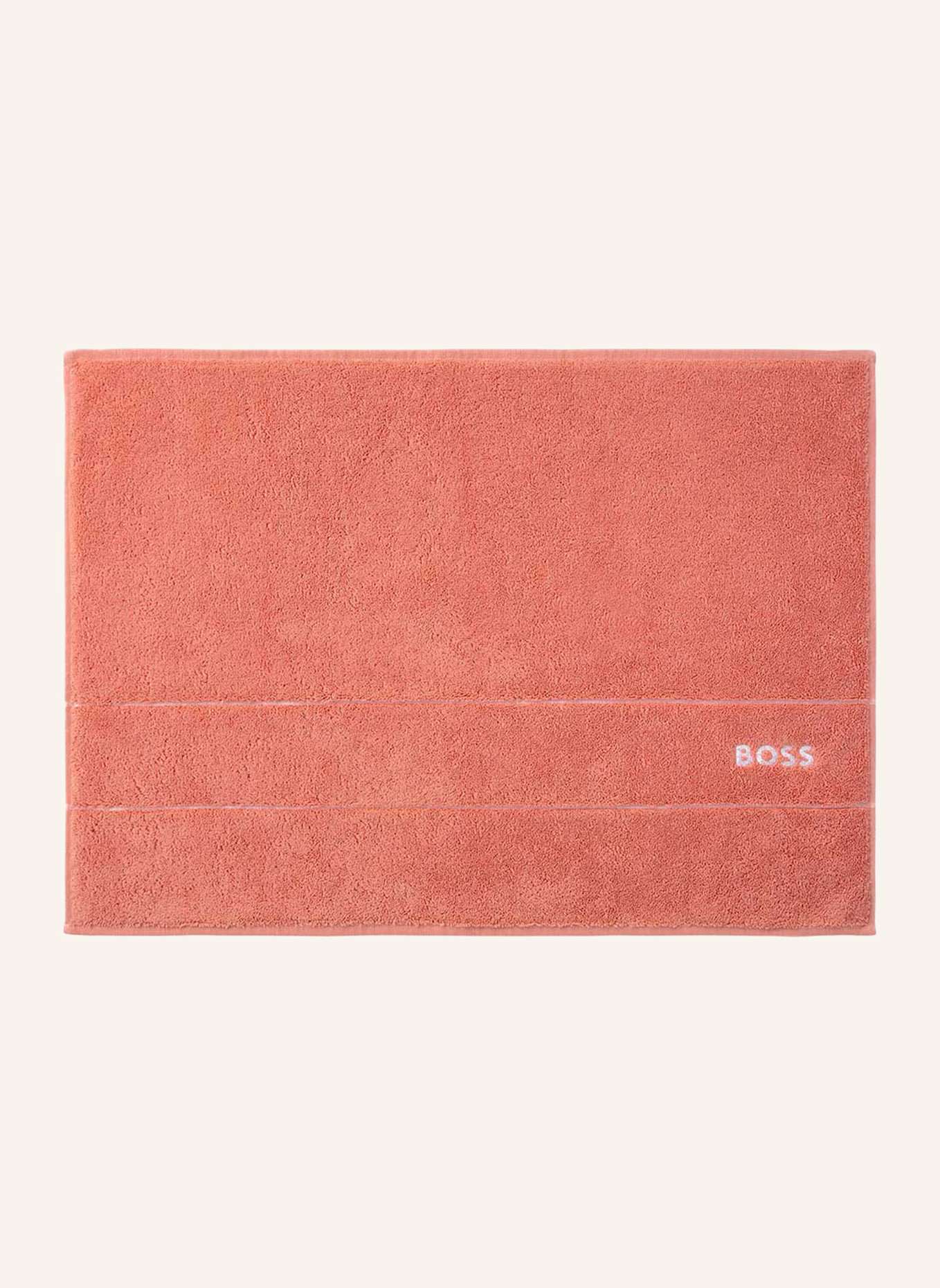 BOSS Badematte PLAIN: ORANGE