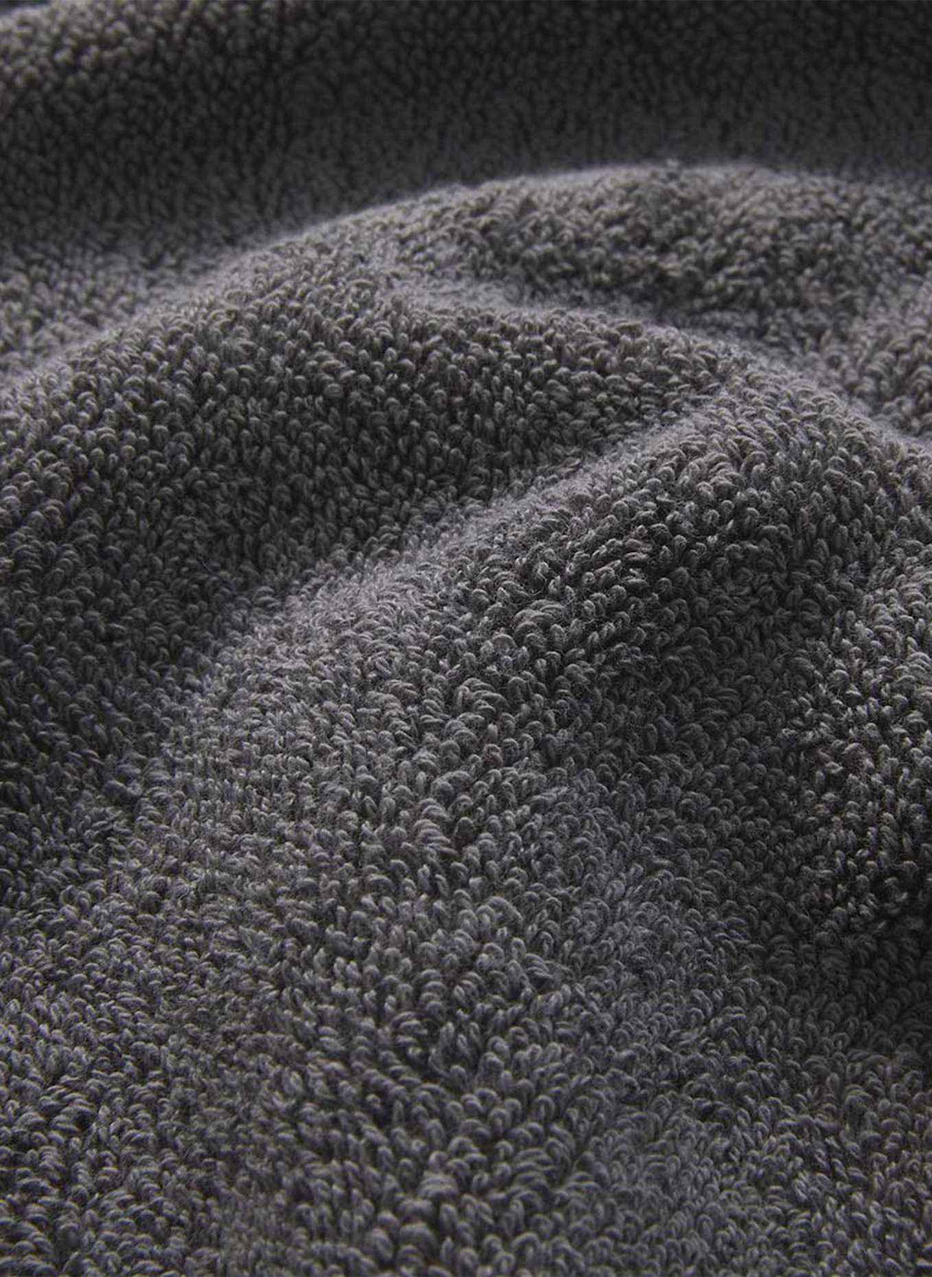 BOSS Gästetuch 2er Set PLAIN: DUNKELGRAU