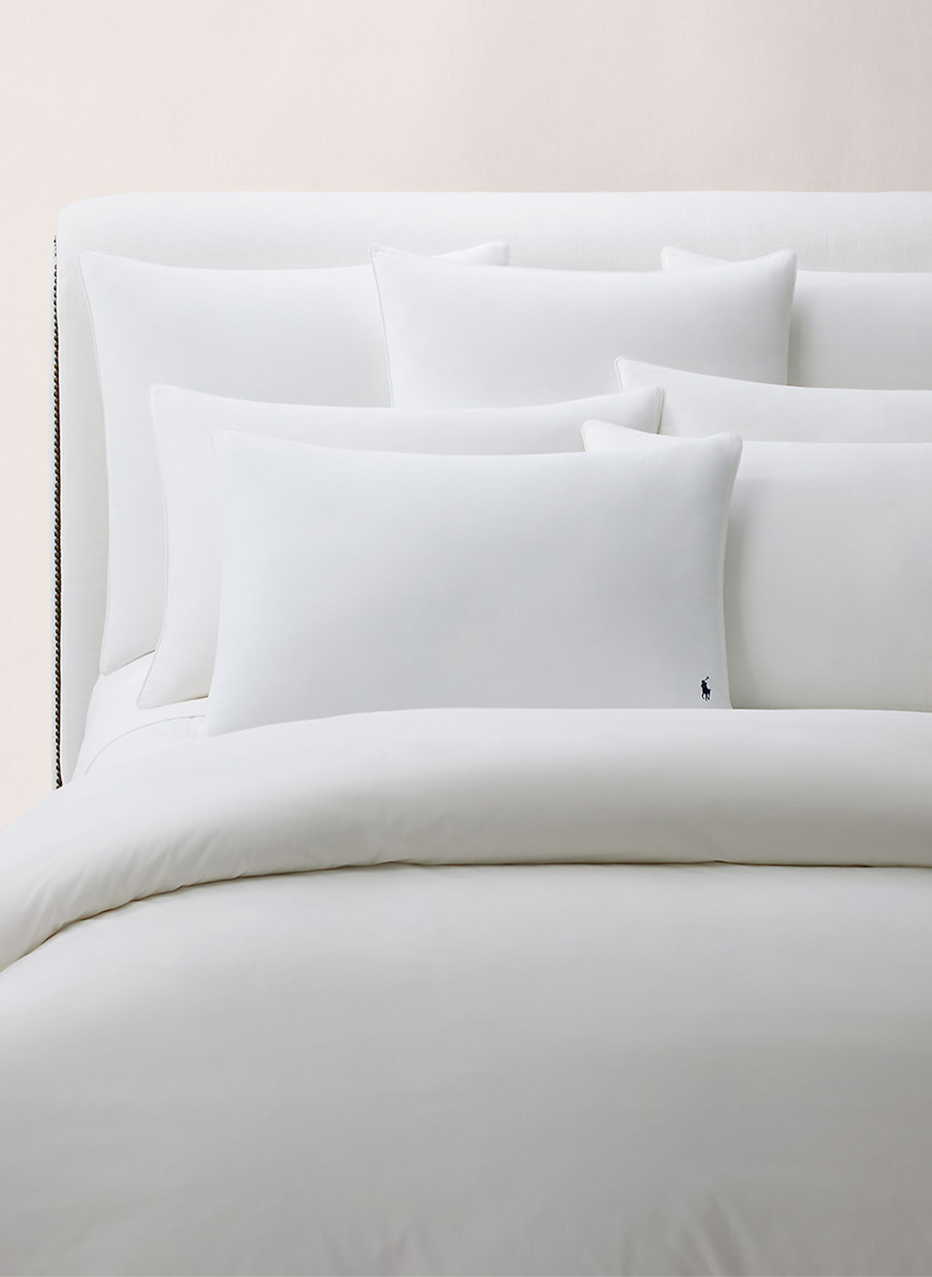 RALPH LAUREN HOME Bettwäsche Set RLPLAYER: WEISS