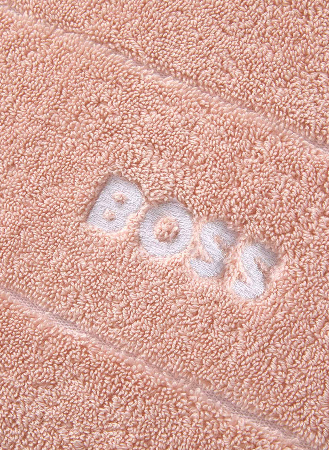 BOSS Duschtuch PLAIN: HELLROSA