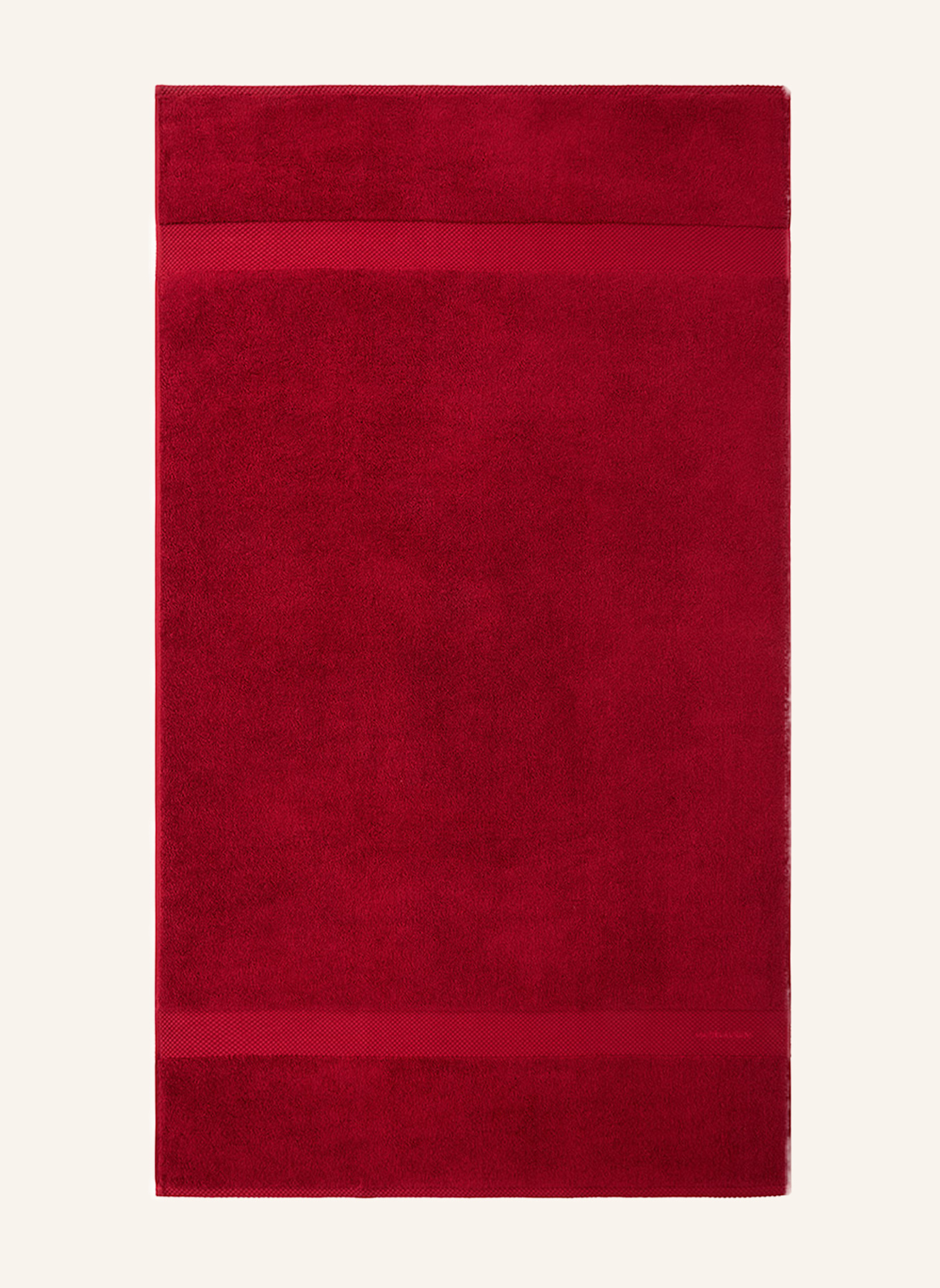 RALPH LAUREN HOME Badetuch AVENUE: ROT