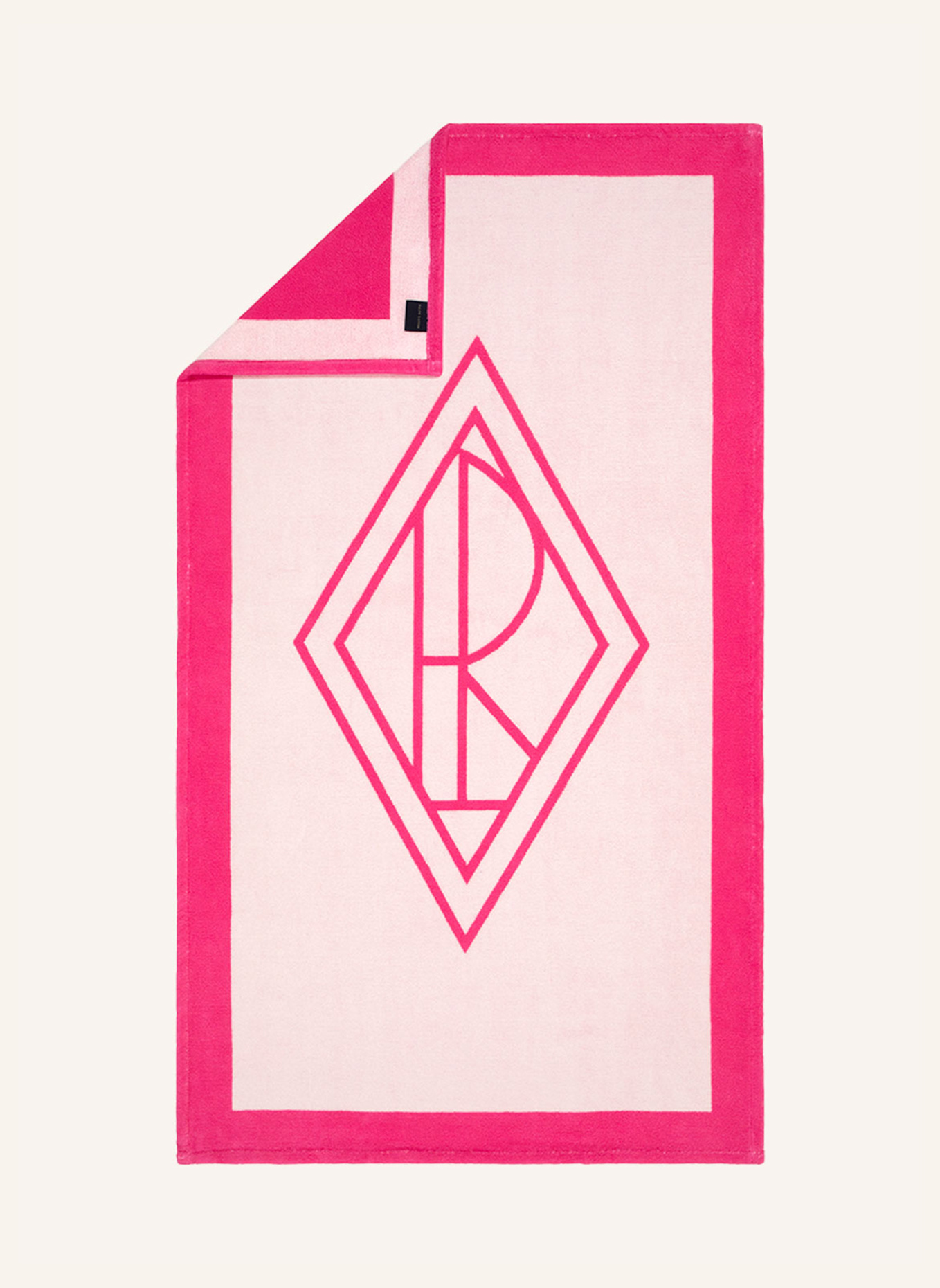 RALPH LAUREN HOME Strandtuch BLAIR: WEISS/ LILA