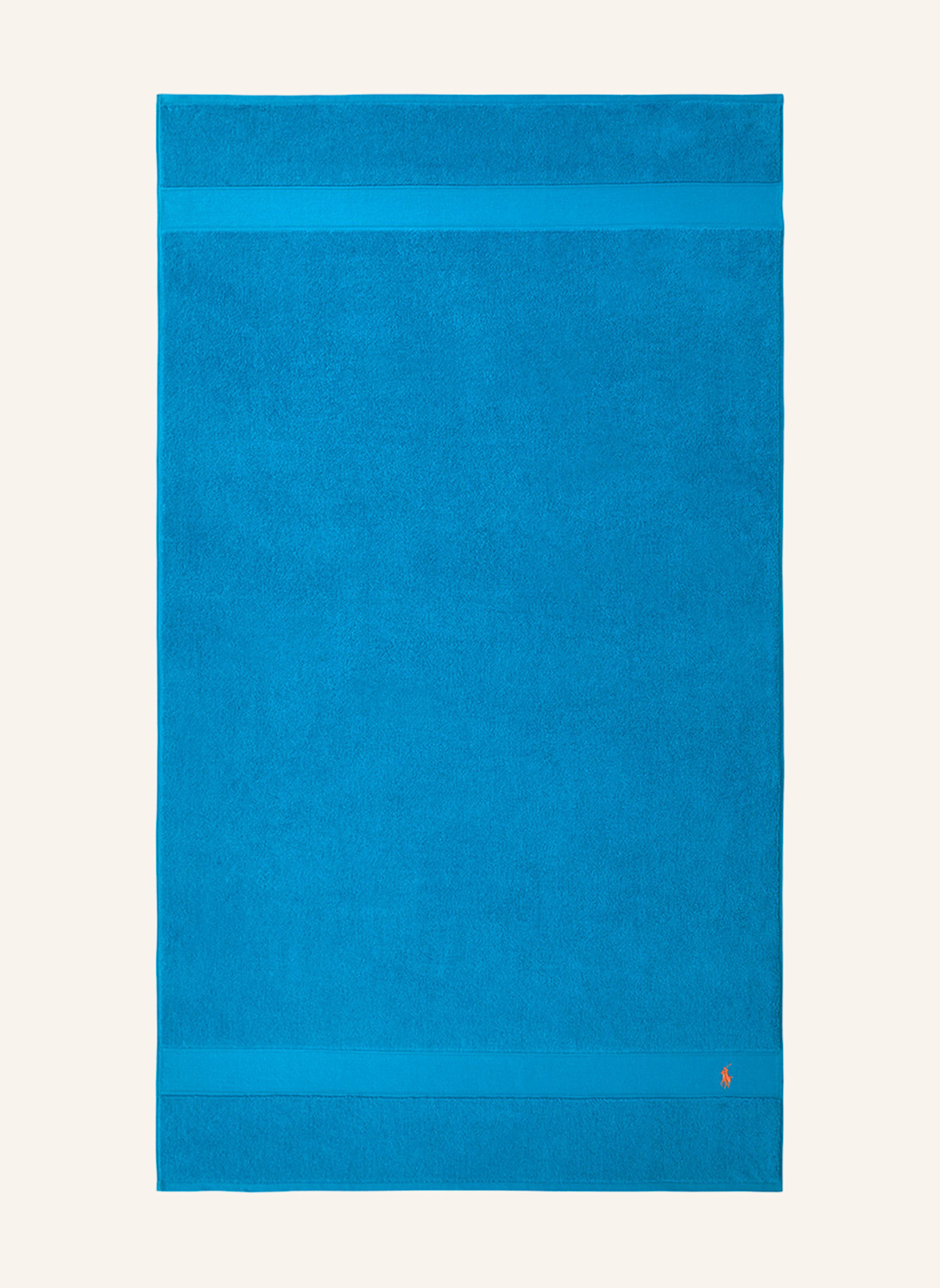 RALPH LAUREN HOME Badetuch POLOPLAYER: BLAU