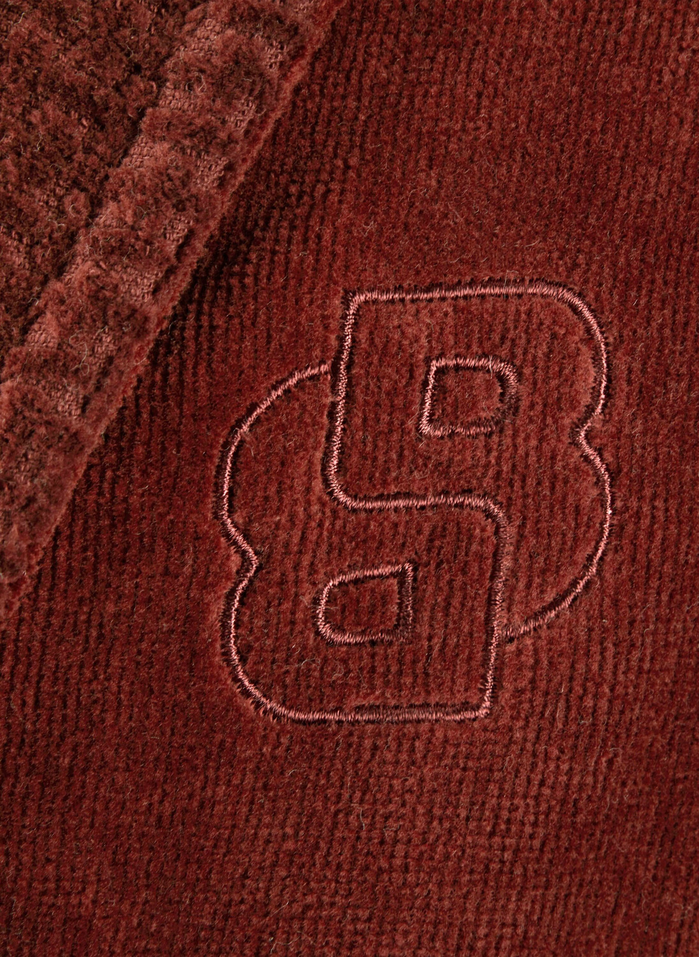 BOSS Bademantel DOUBLEB: ORANGE/ DUNKELORANGE