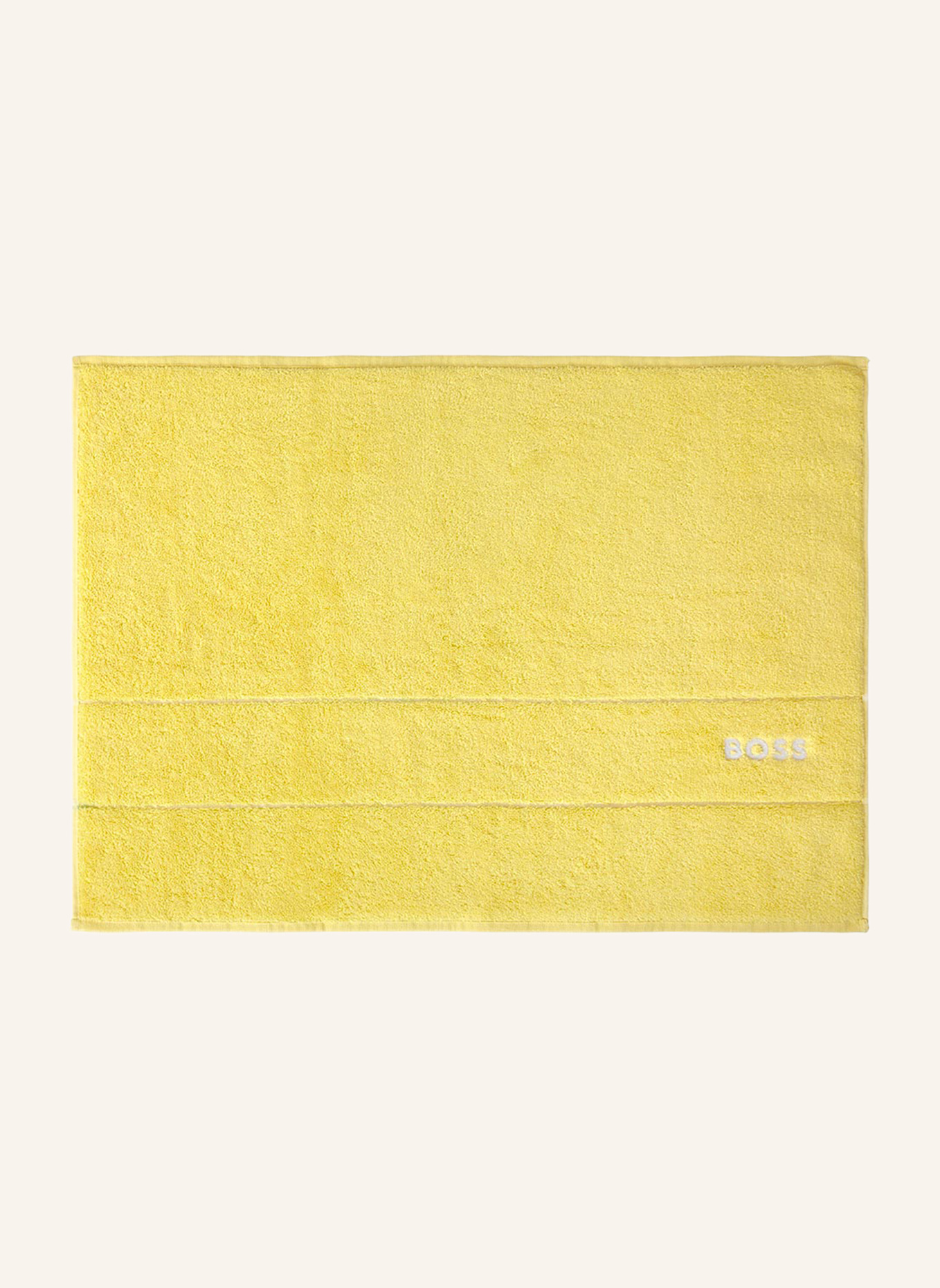 BOSS Badematte PLAIN: GELB