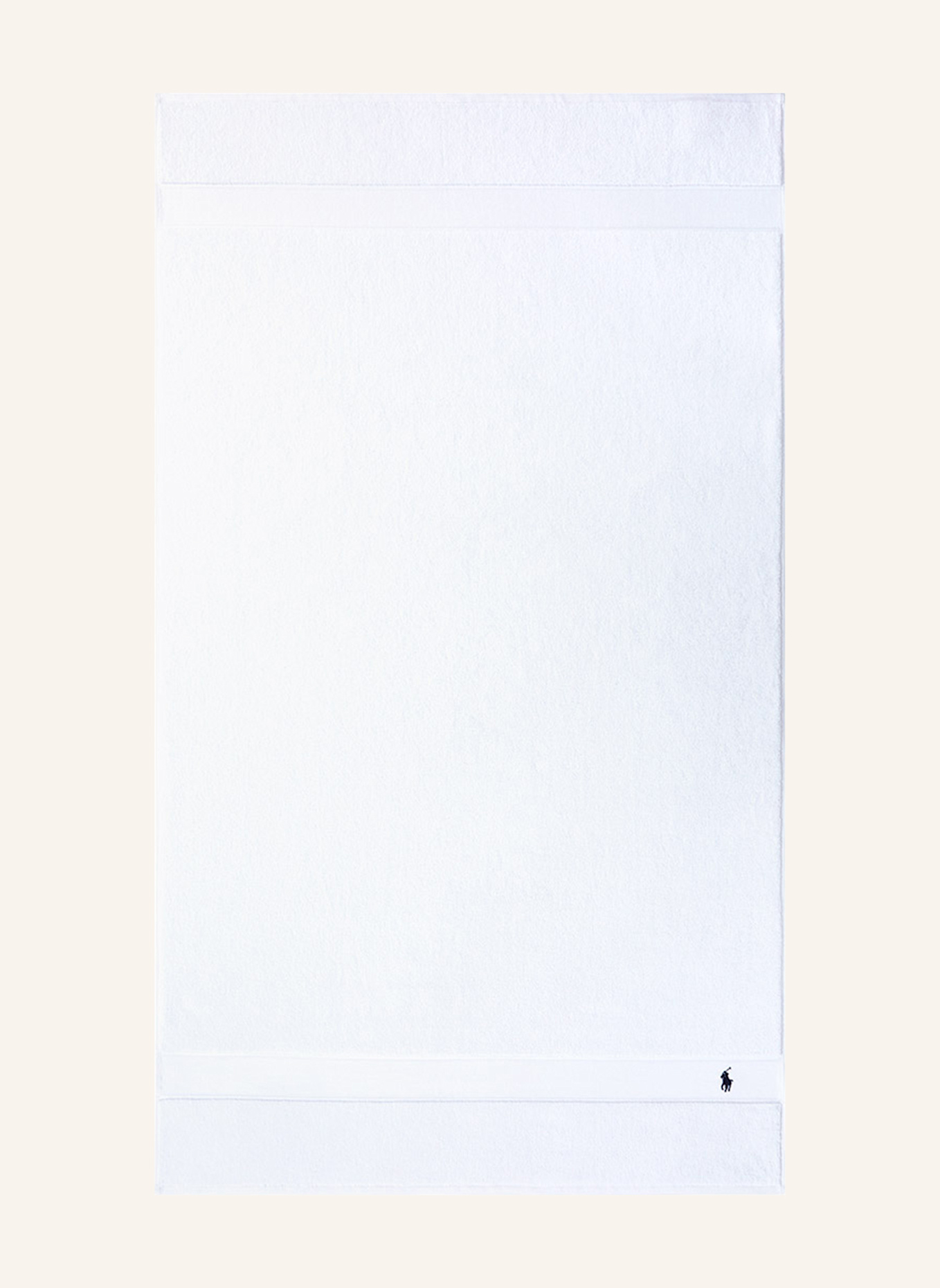 RALPH LAUREN HOME Badetuch POLOPLAYER: WEISS