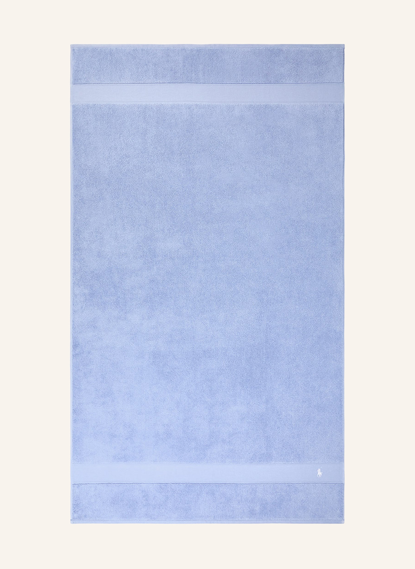 RALPH LAUREN HOME Badetuch POLOPLAYER: HELLBLAU