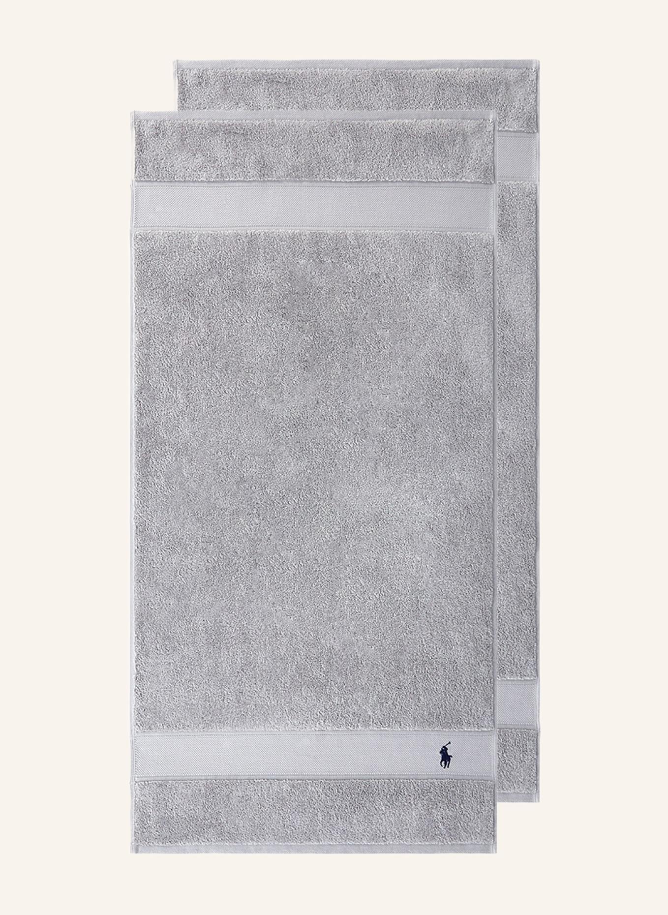 RALPH LAUREN HOME Handtuch POLOPLAYER: HELLGRAU