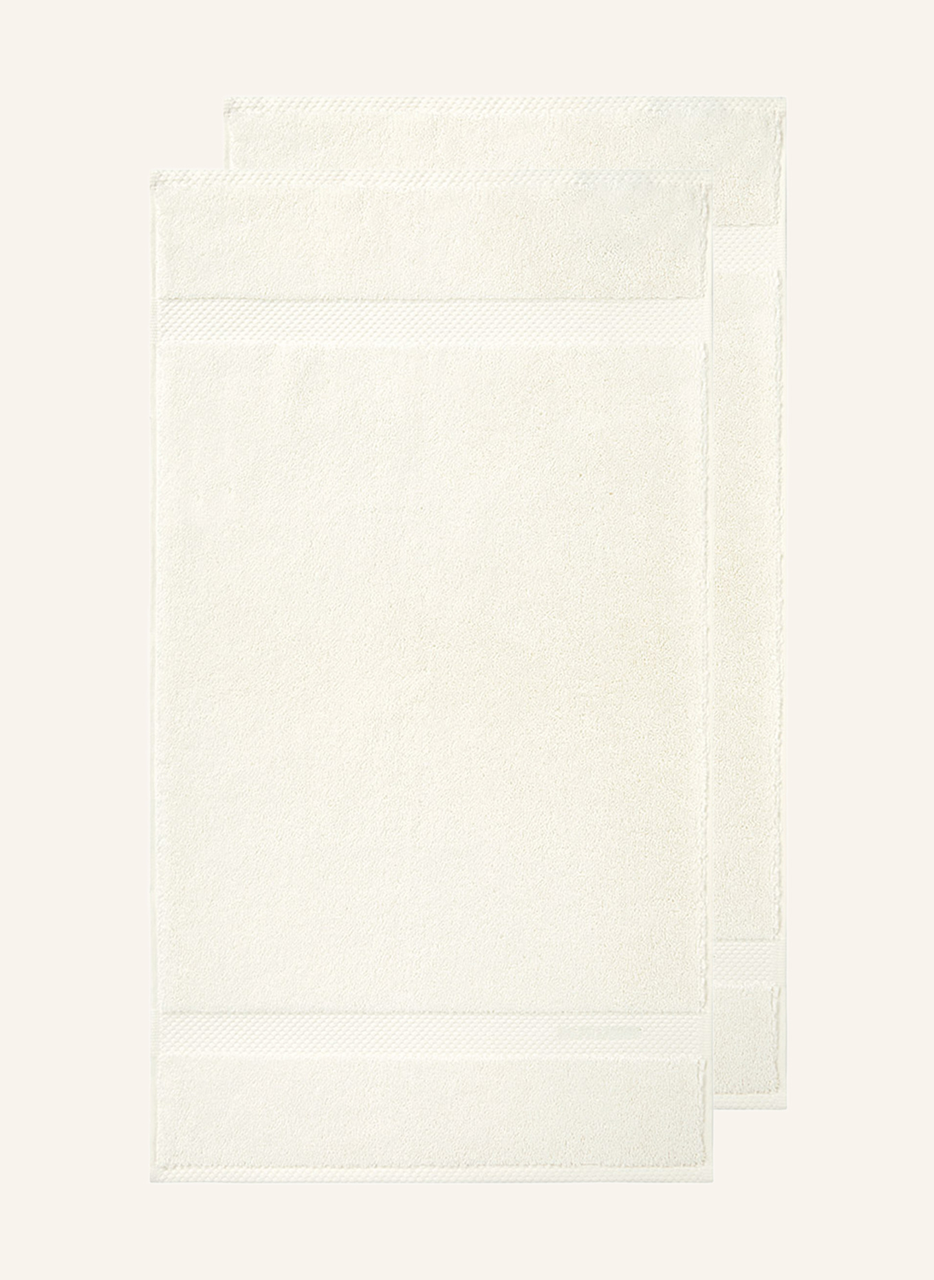 RALPH LAUREN HOME Gästetuch AVENUE: CREME