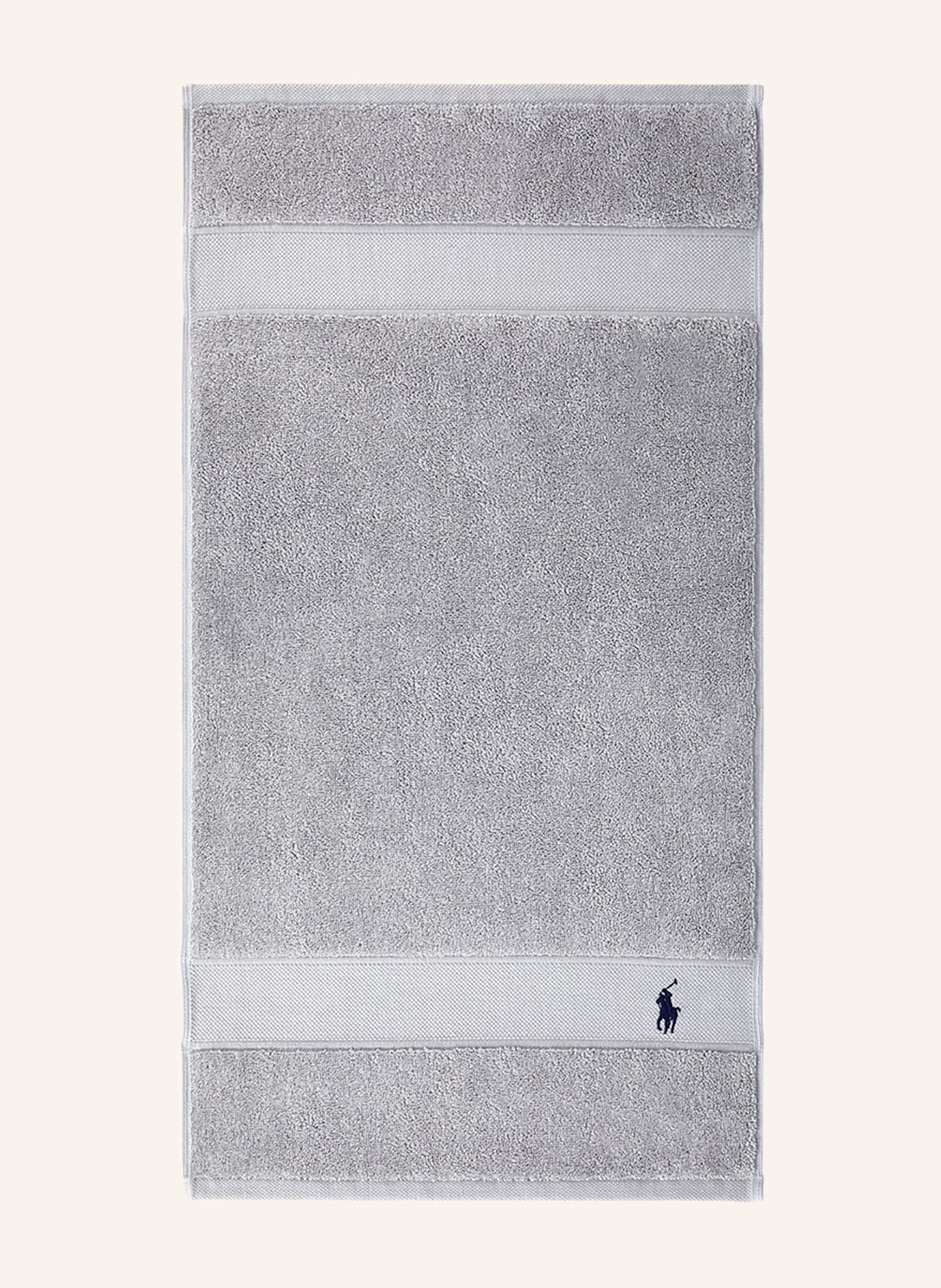 RALPH LAUREN HOME Gästetuch 2er Set POLOPLAYER: HELLGRAU