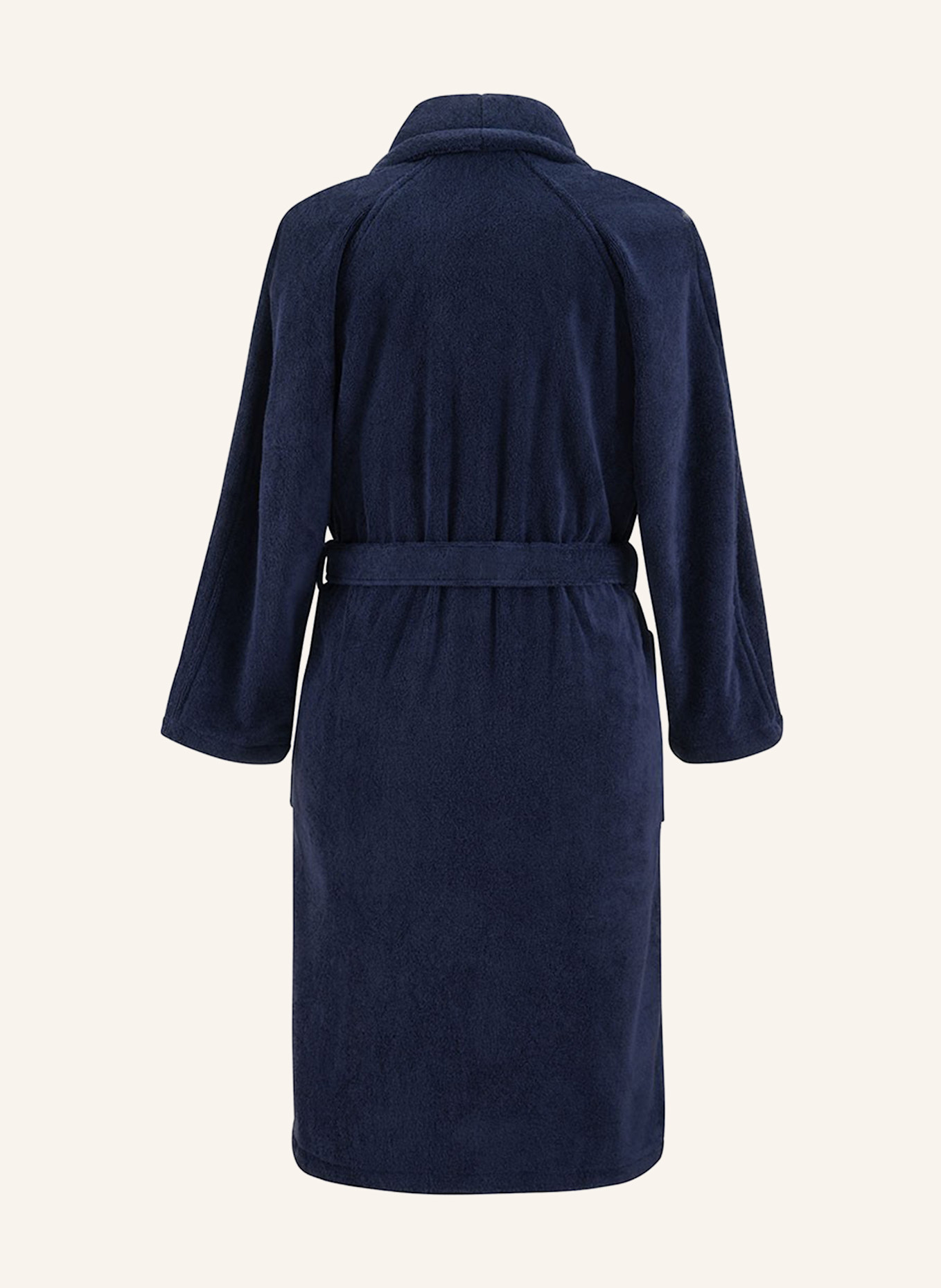 RALPH LAUREN HOME Bademantel LANGDON: DUNKELBLAU