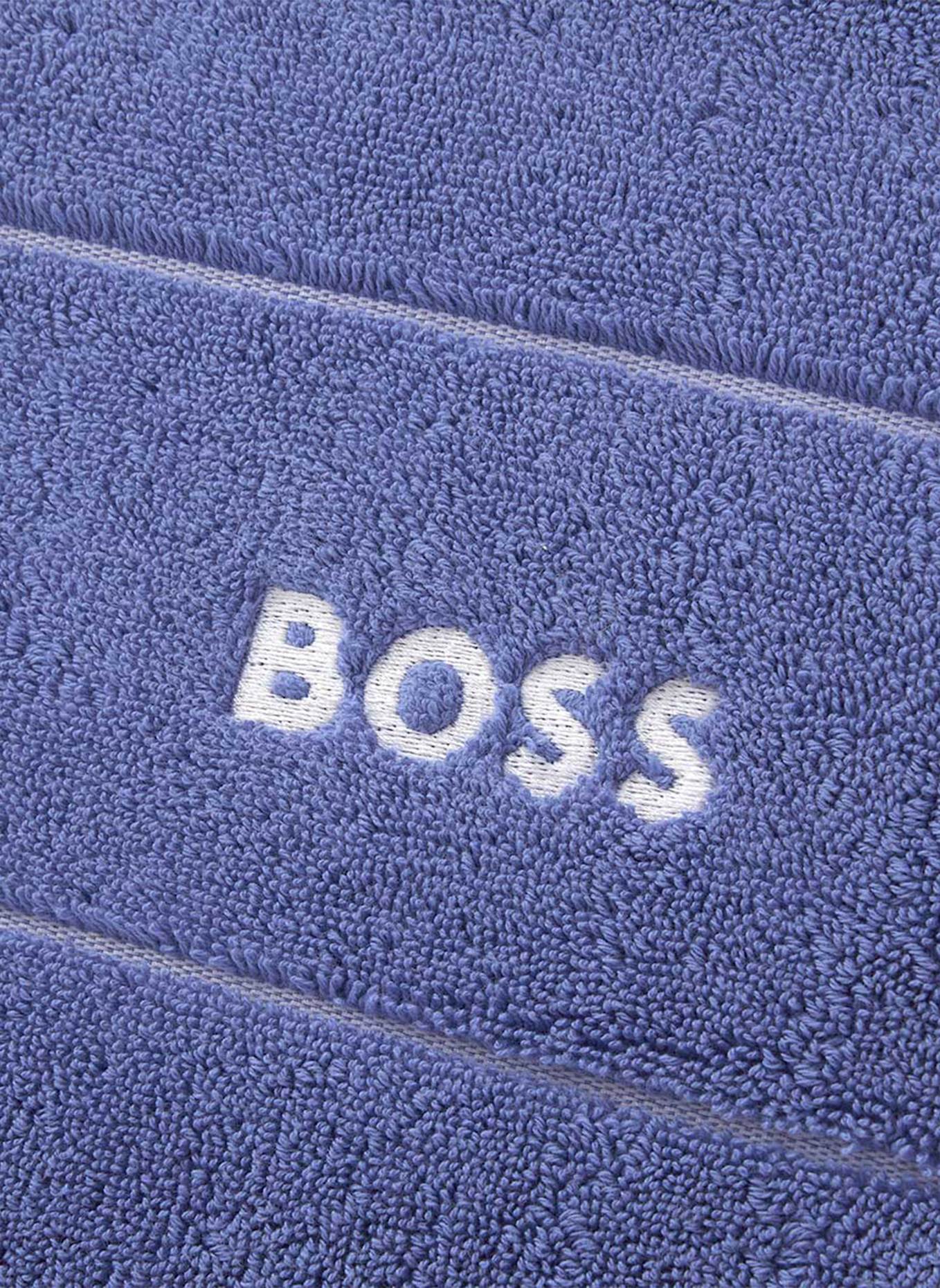 BOSS Gästetuch 2er Set PLAIN: BLAU