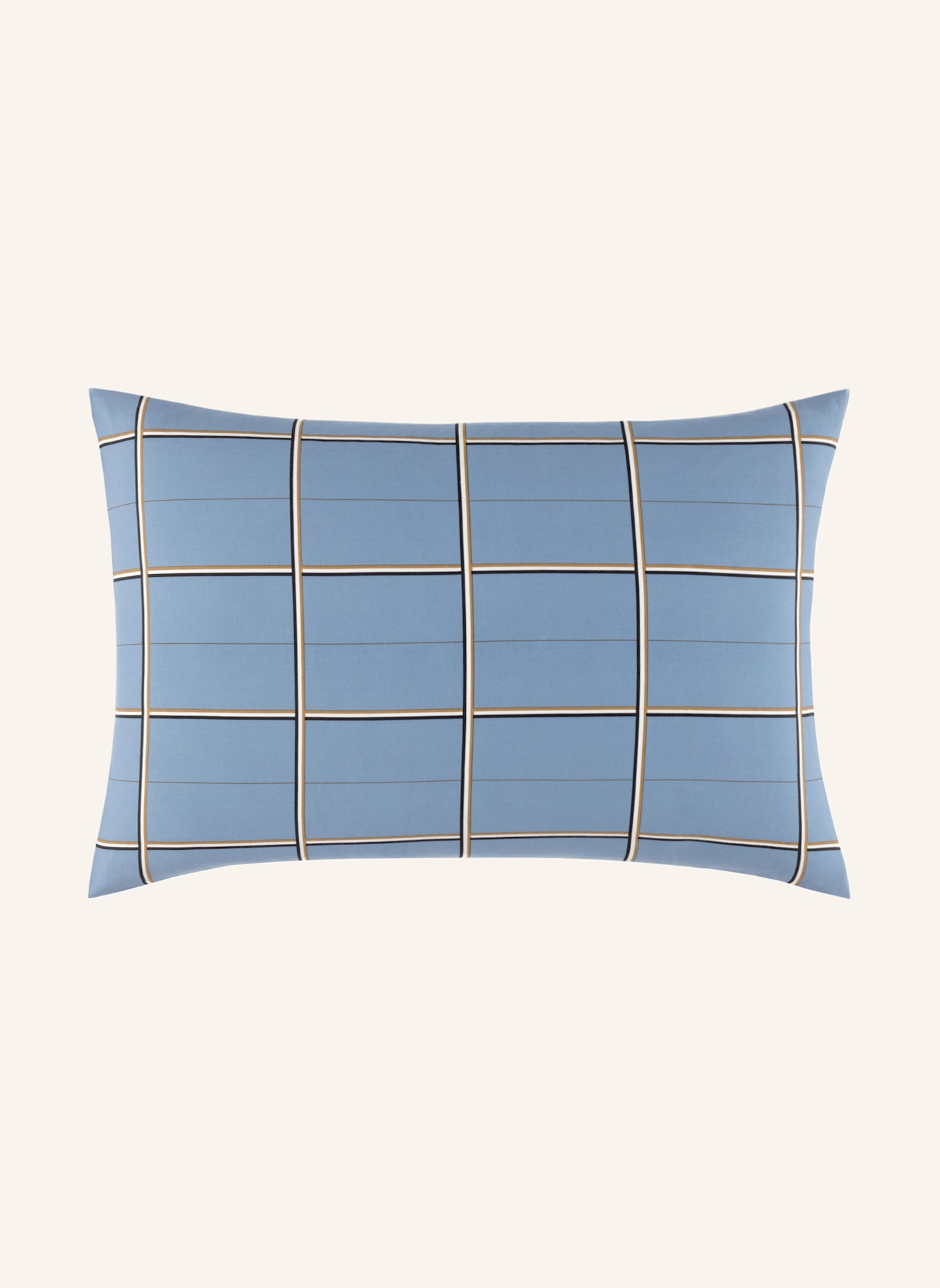 BOSS Bettwäsche Set BOSSCHECK: HELLBLAU