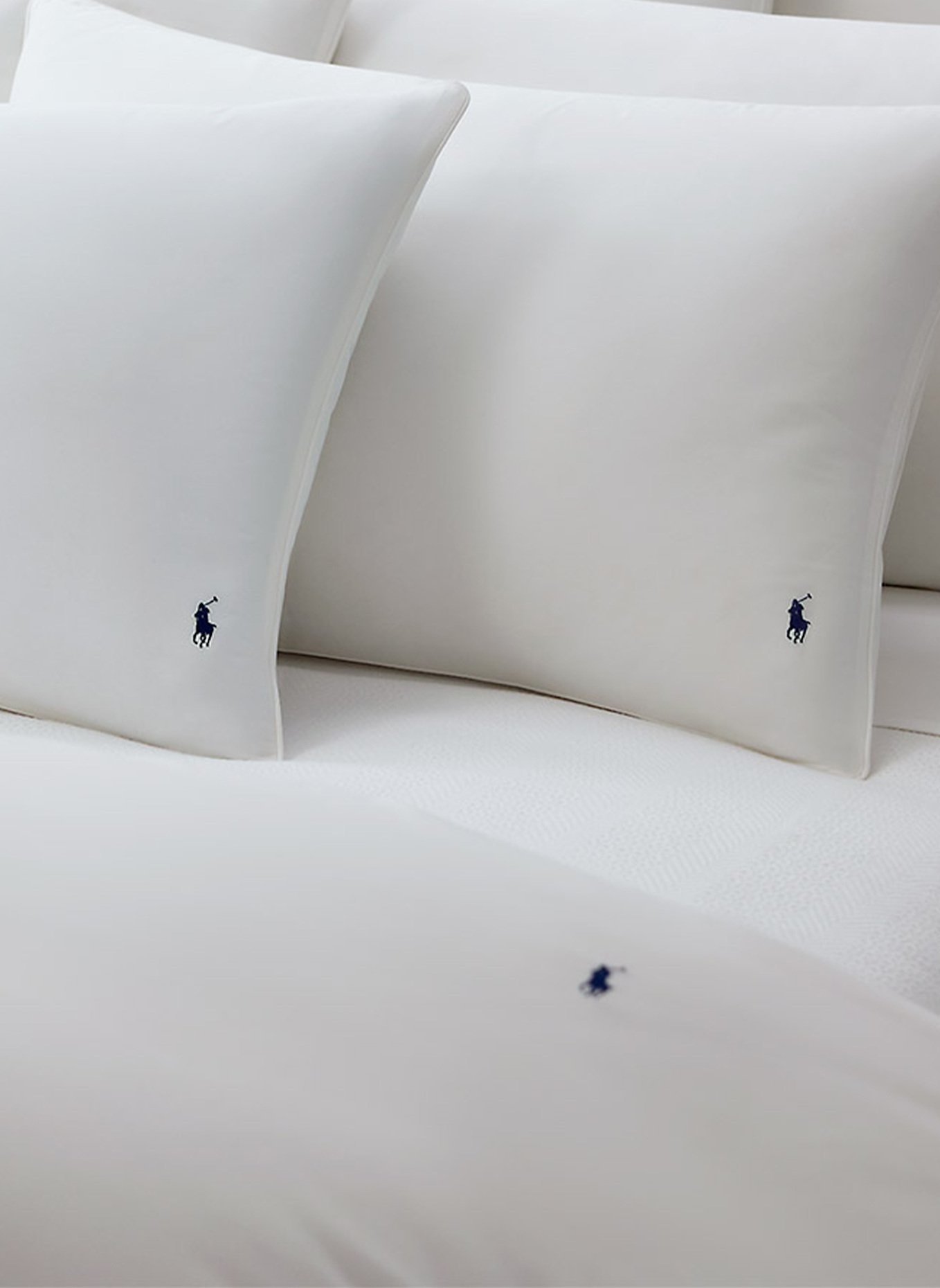 RALPH LAUREN HOME Bettwäsche Set RLPLAYER: WEISS