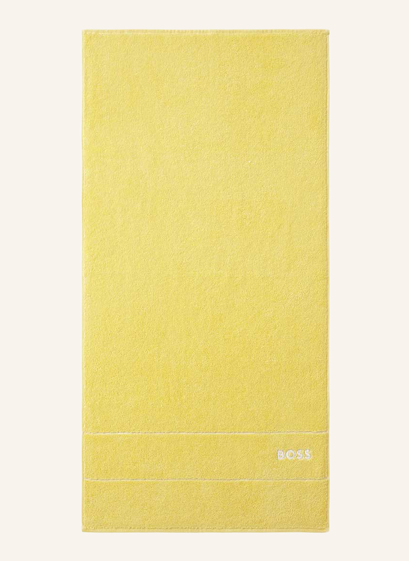 BOSS Handtuch 2er Set PLAIN: GELB