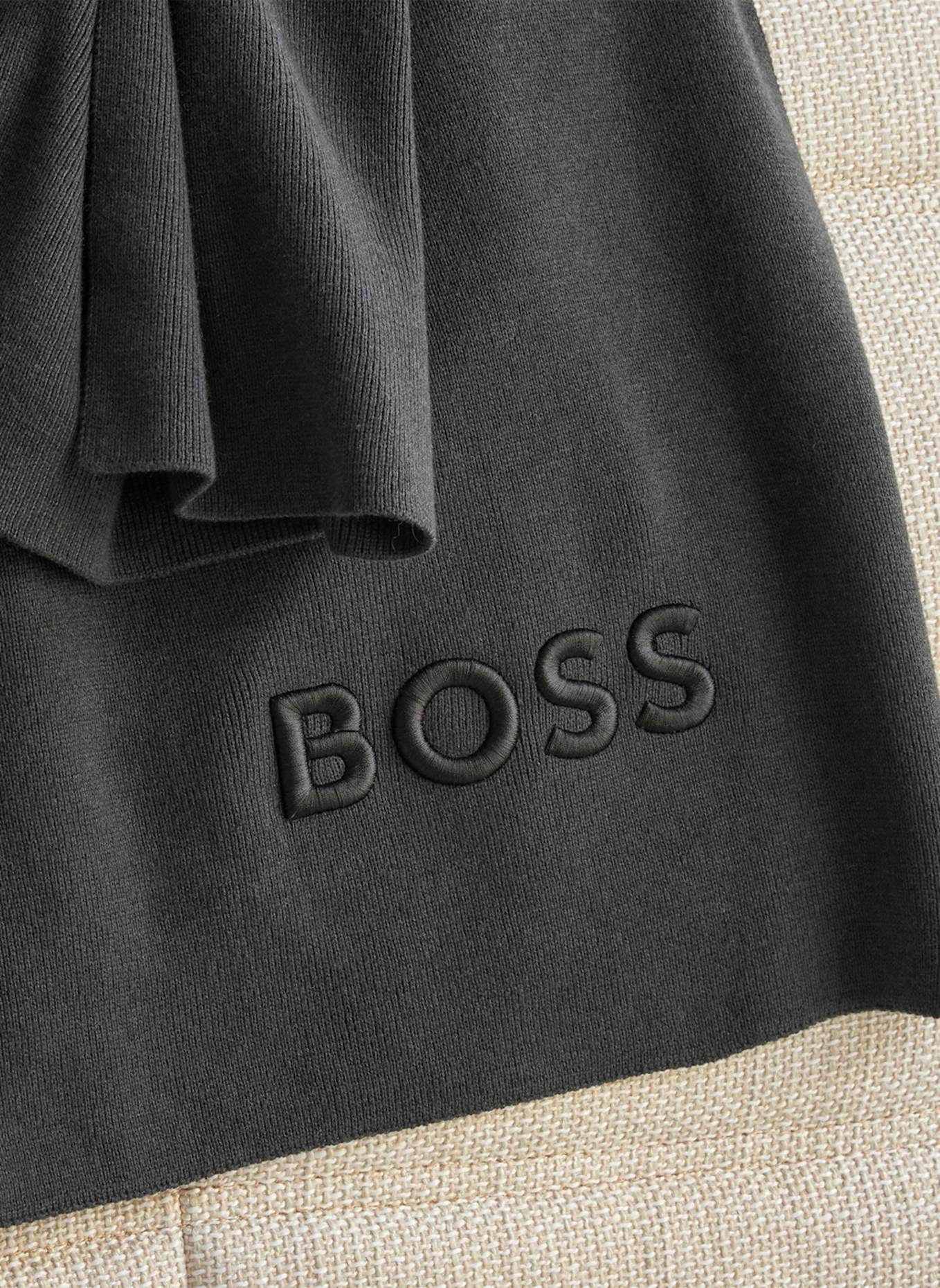BOSS Plaid BOLDLOGO: SCHWARZ