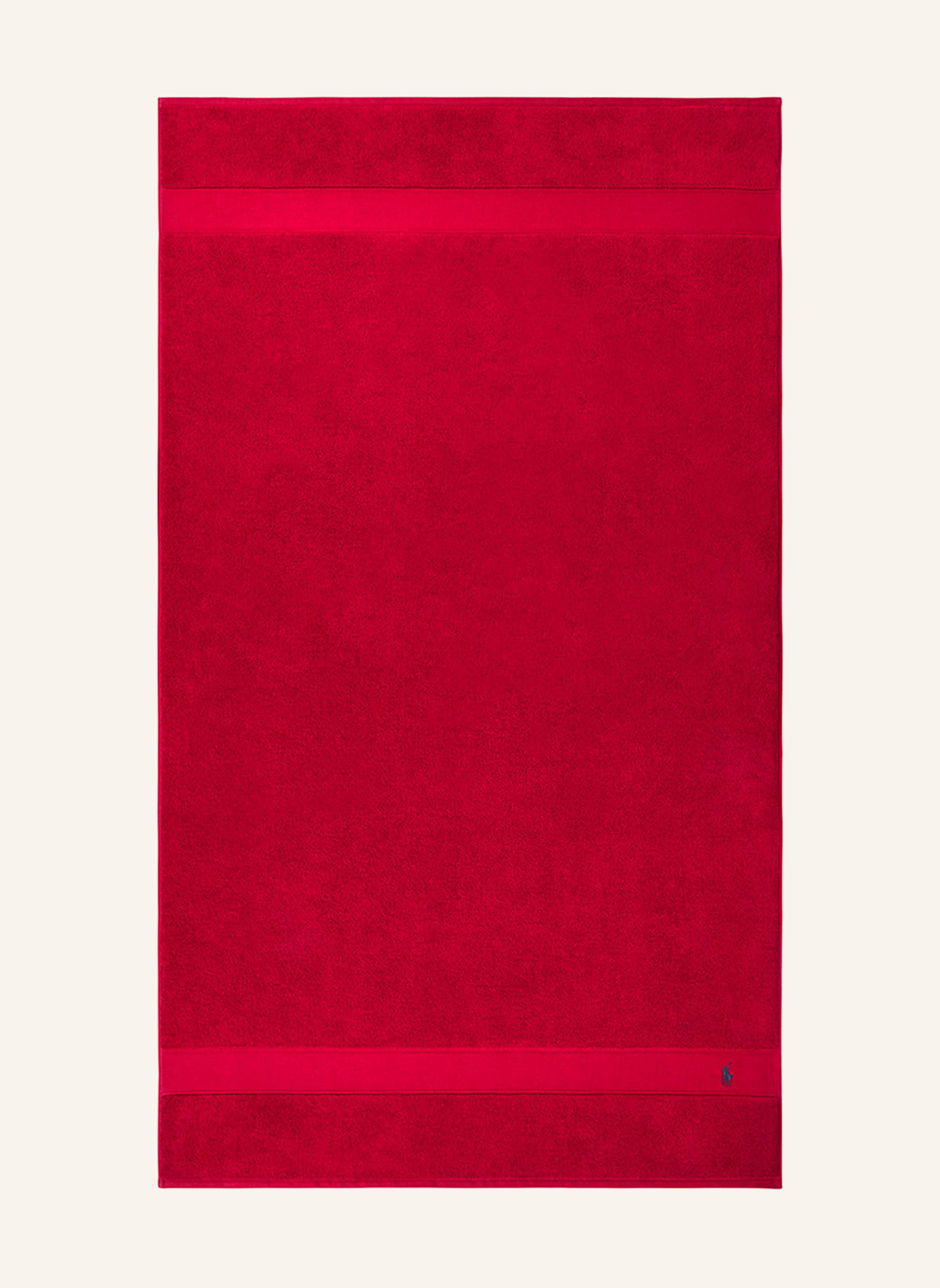 RALPH LAUREN HOME Badetuch POLOPLAYER: ROT