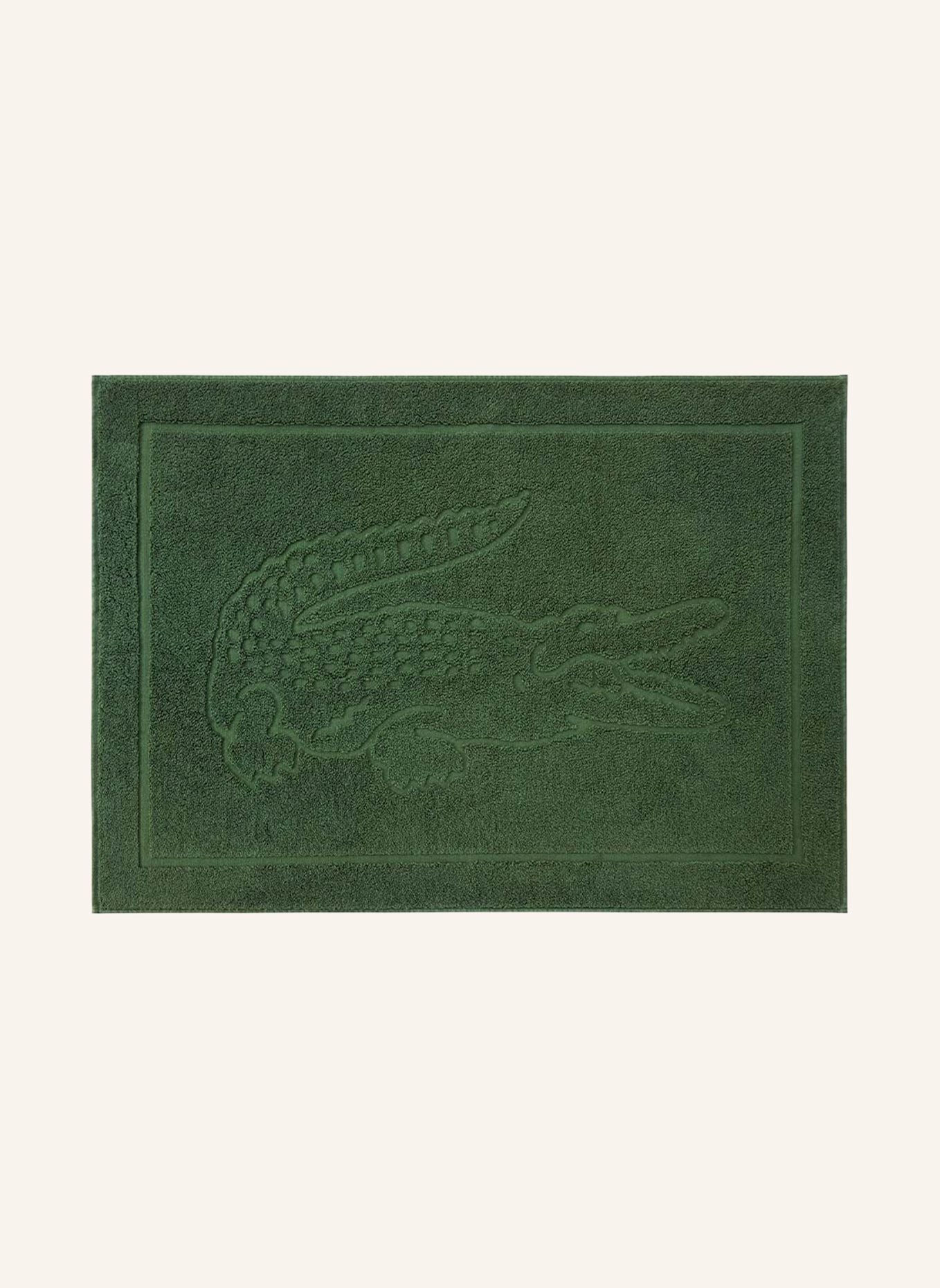 LACOSTE Badematte LLACOSTE: GRÜN