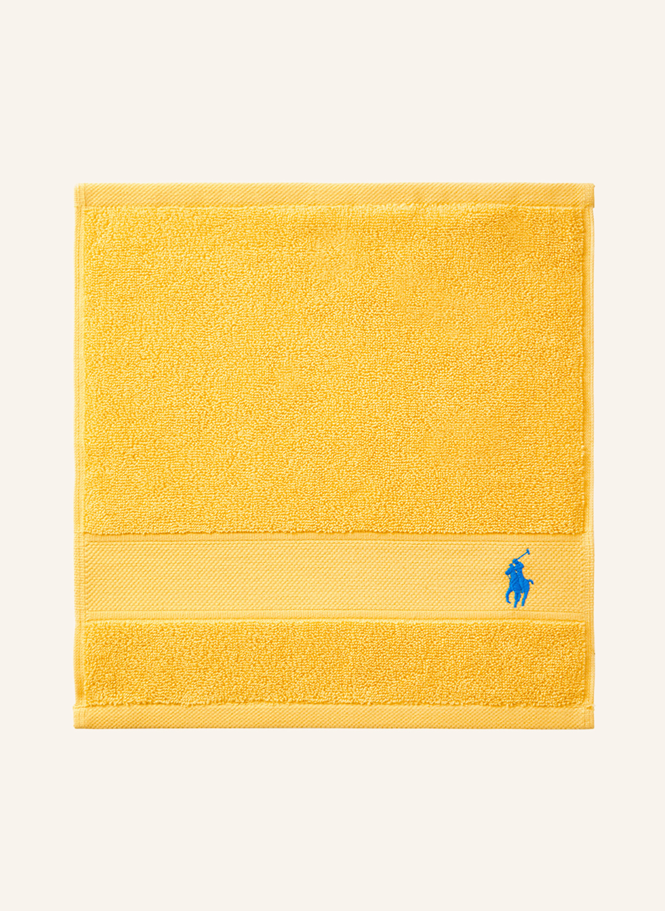 RALPH LAUREN HOME Waschhandschuh 4er Set POLOPLAYER: GELB
