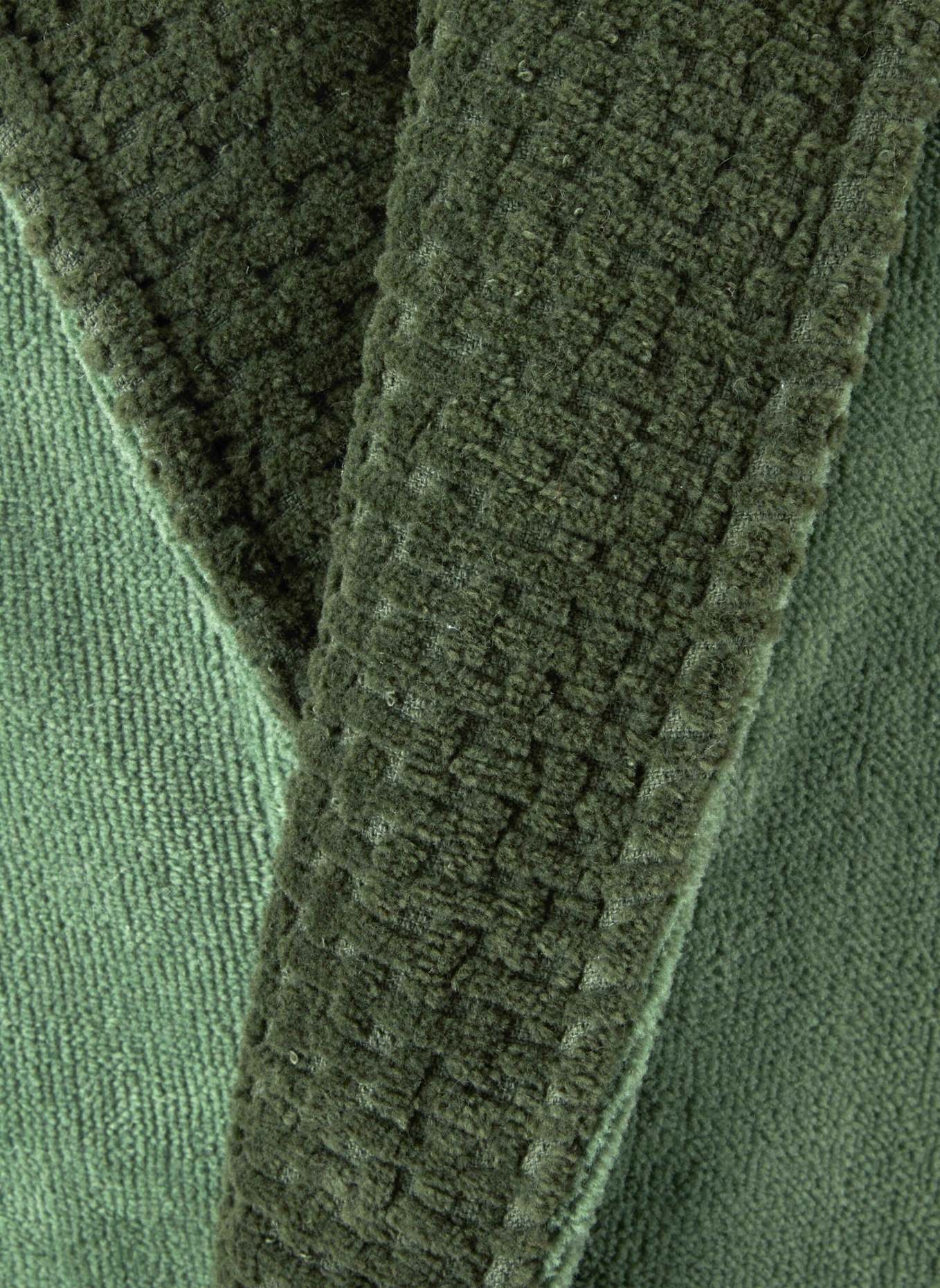 BOSS Bademantel DOUBLEB: DUNKELGRÜN