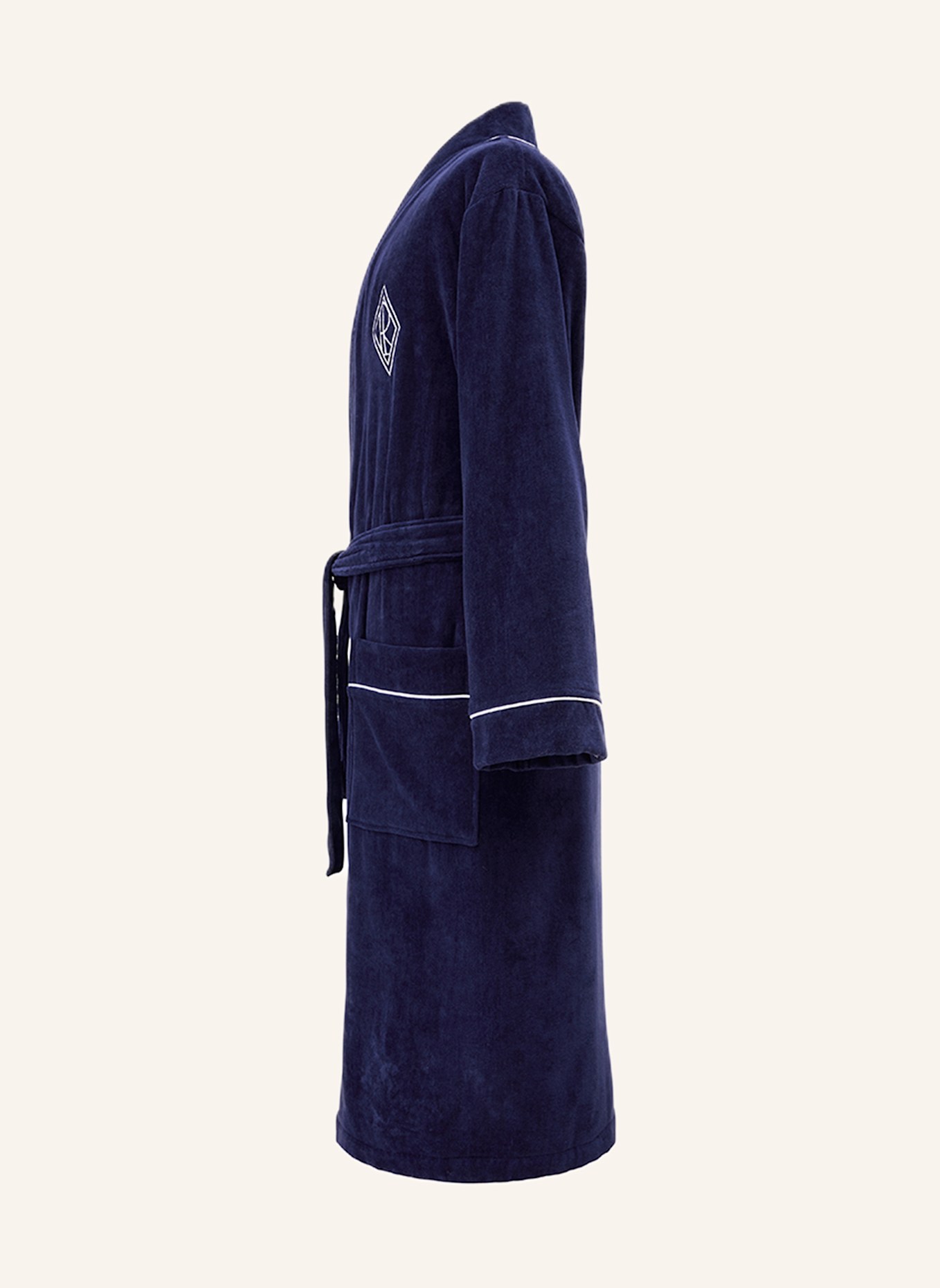 RALPH LAUREN HOME Badjas PARKROW: DONKERBLAUW