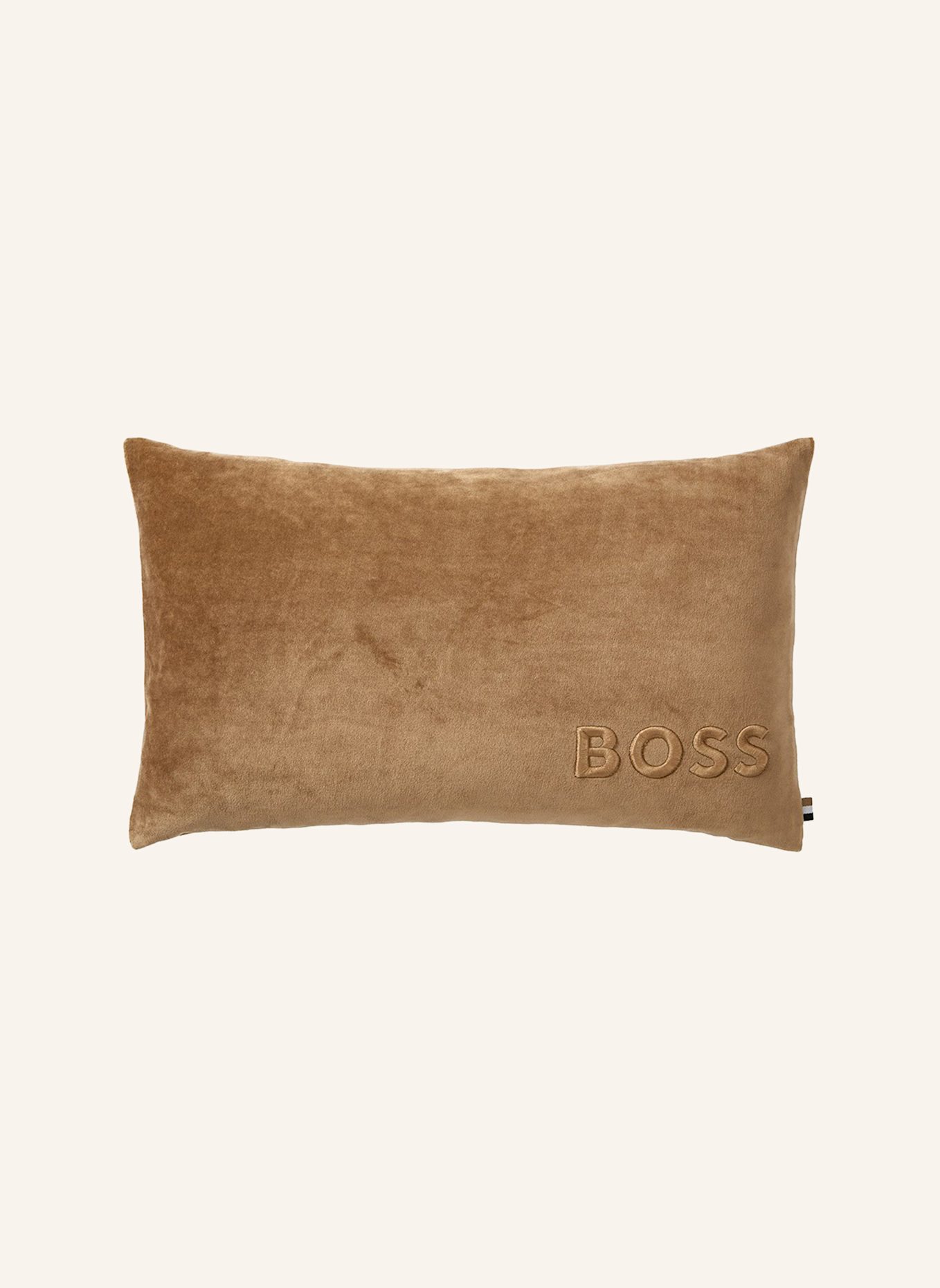 BOSS Dekokissenhülle BOLDLOGO: CAMEL