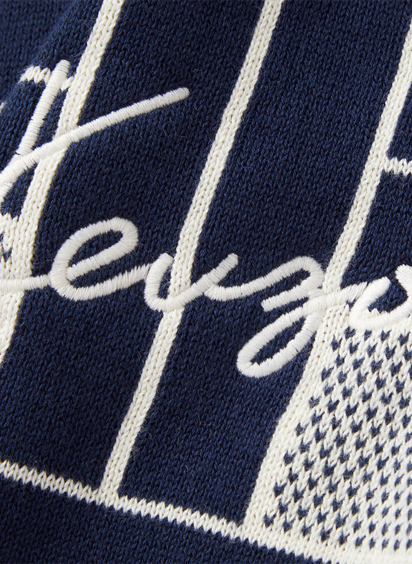 KENZO HOME Plaid KWEAVE: DUNKELBLAU