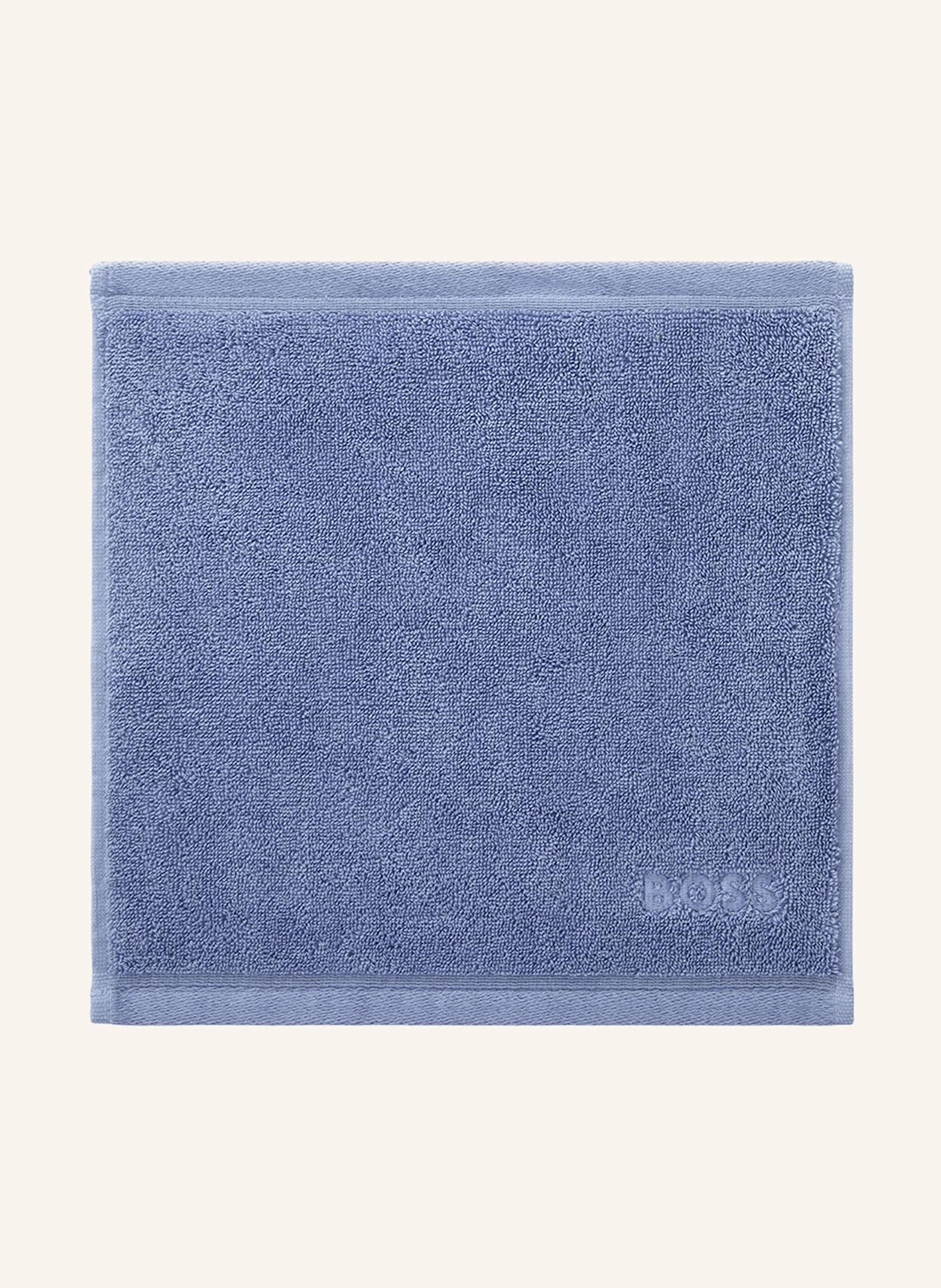 BOSS Waschlappen 4er Set LOFT: HELLBLAU
